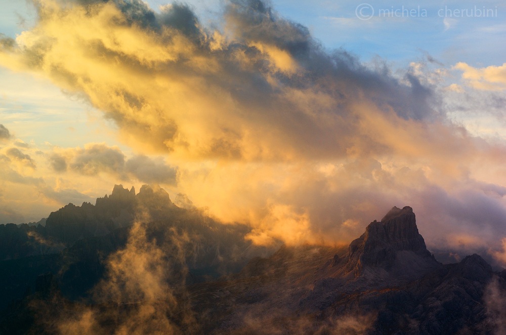 sunrise from Lagazuoi