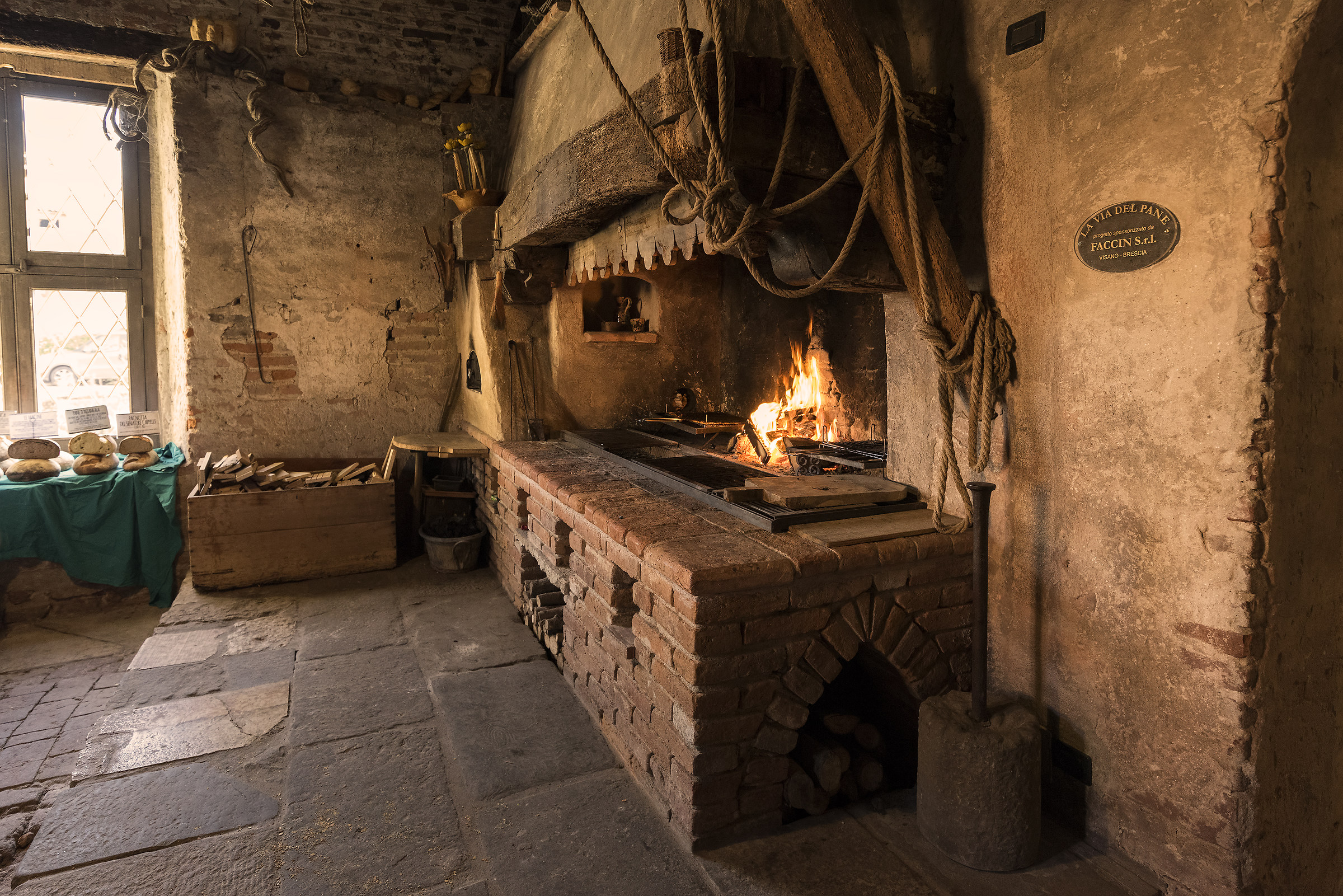 The oven of the castle