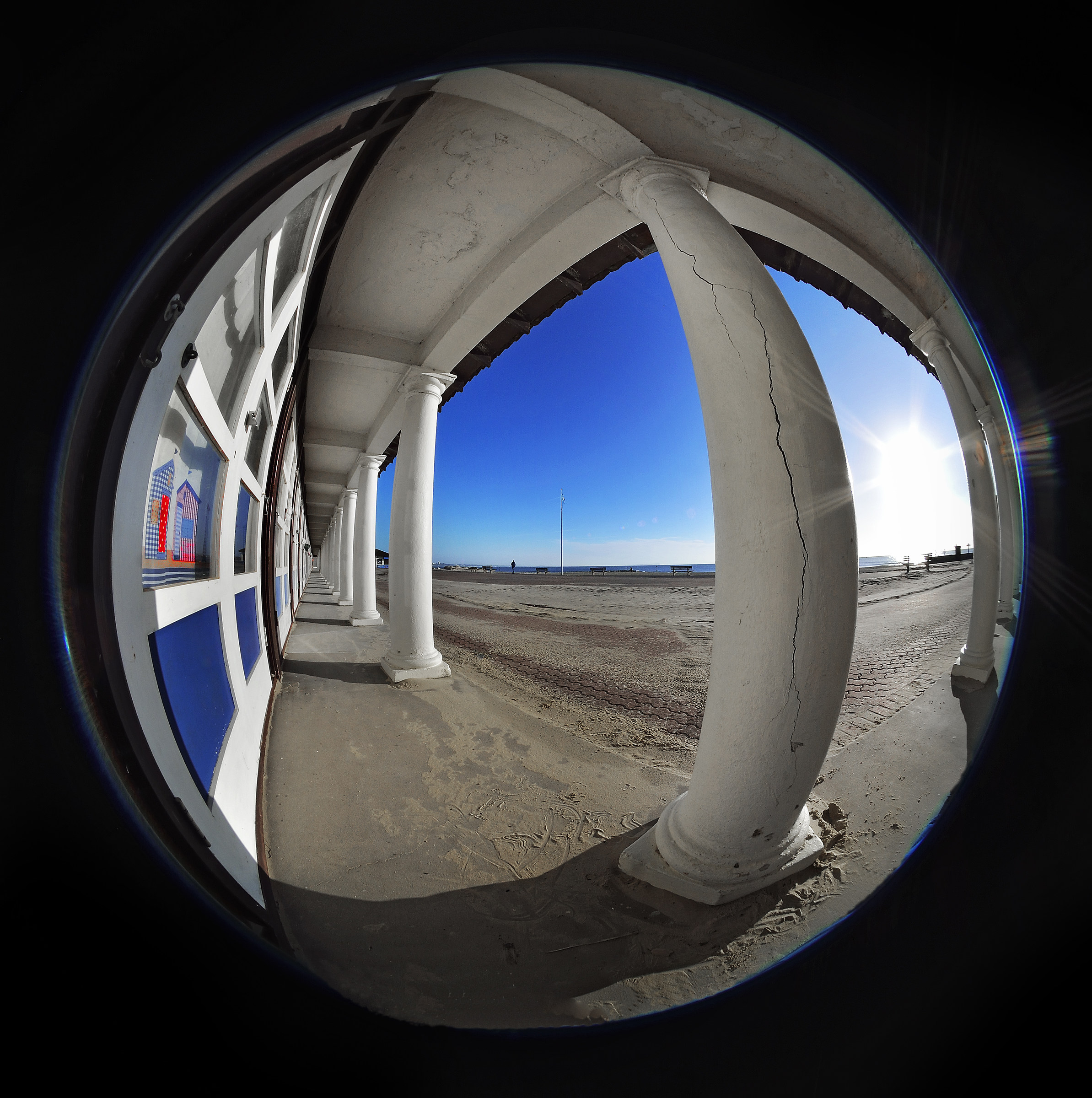 Giacendo a terra, congelando gennaio!