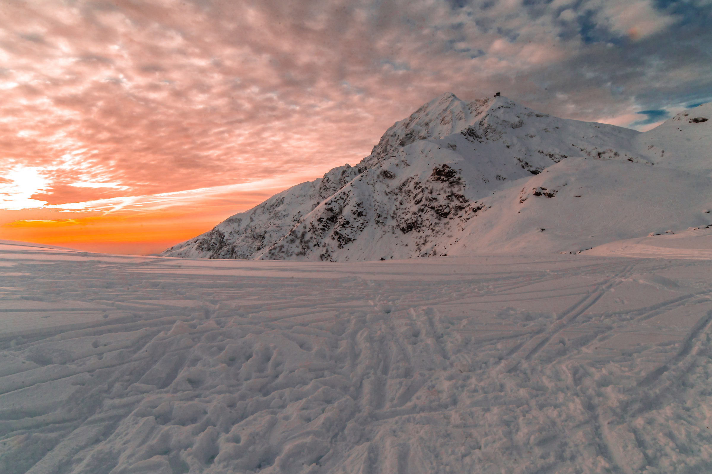Sunrise on Mount Mucrone - Oropa (bi)