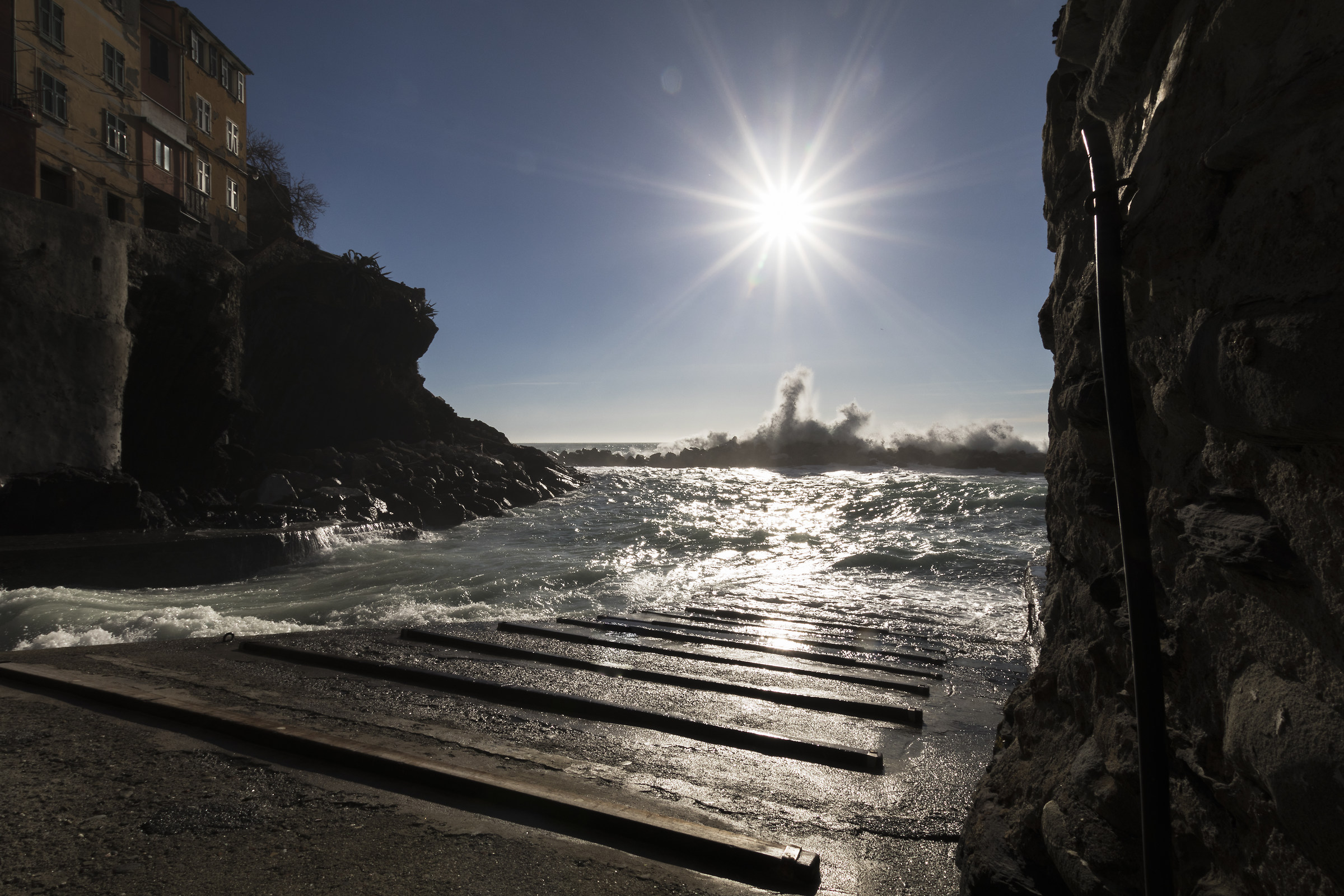 Mooring in Riomaggiore