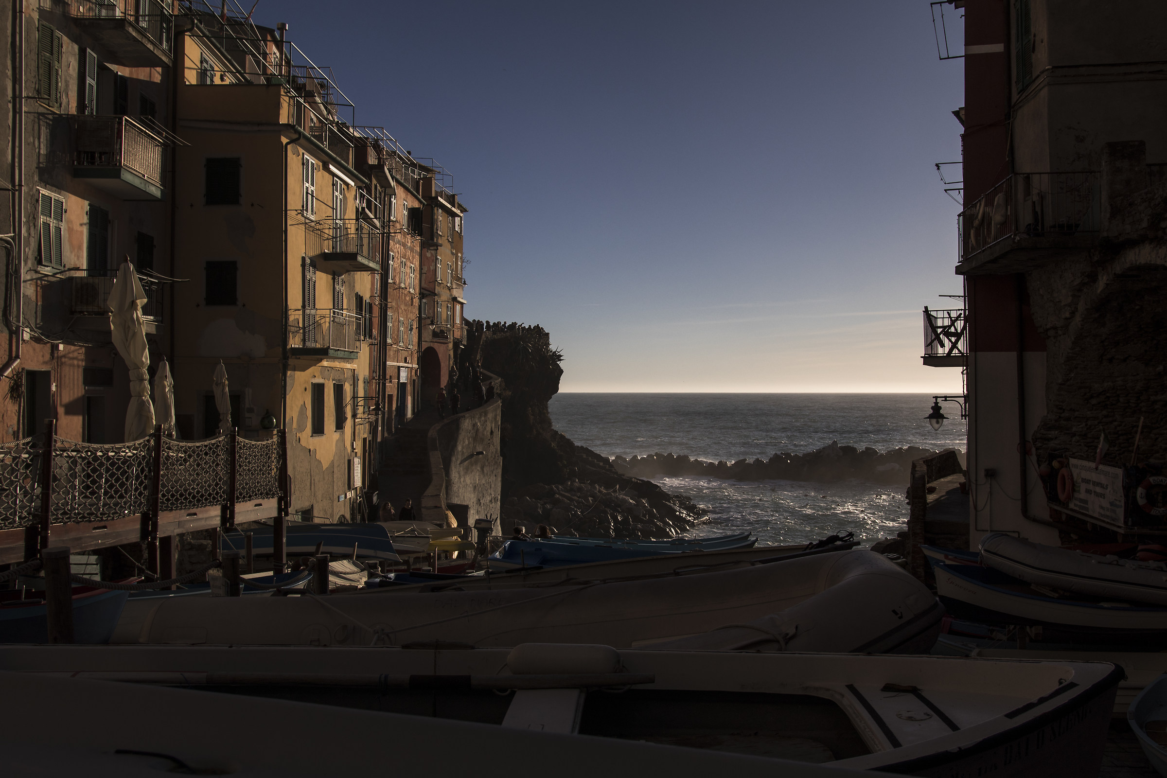 A glimpse of Riomaggiore