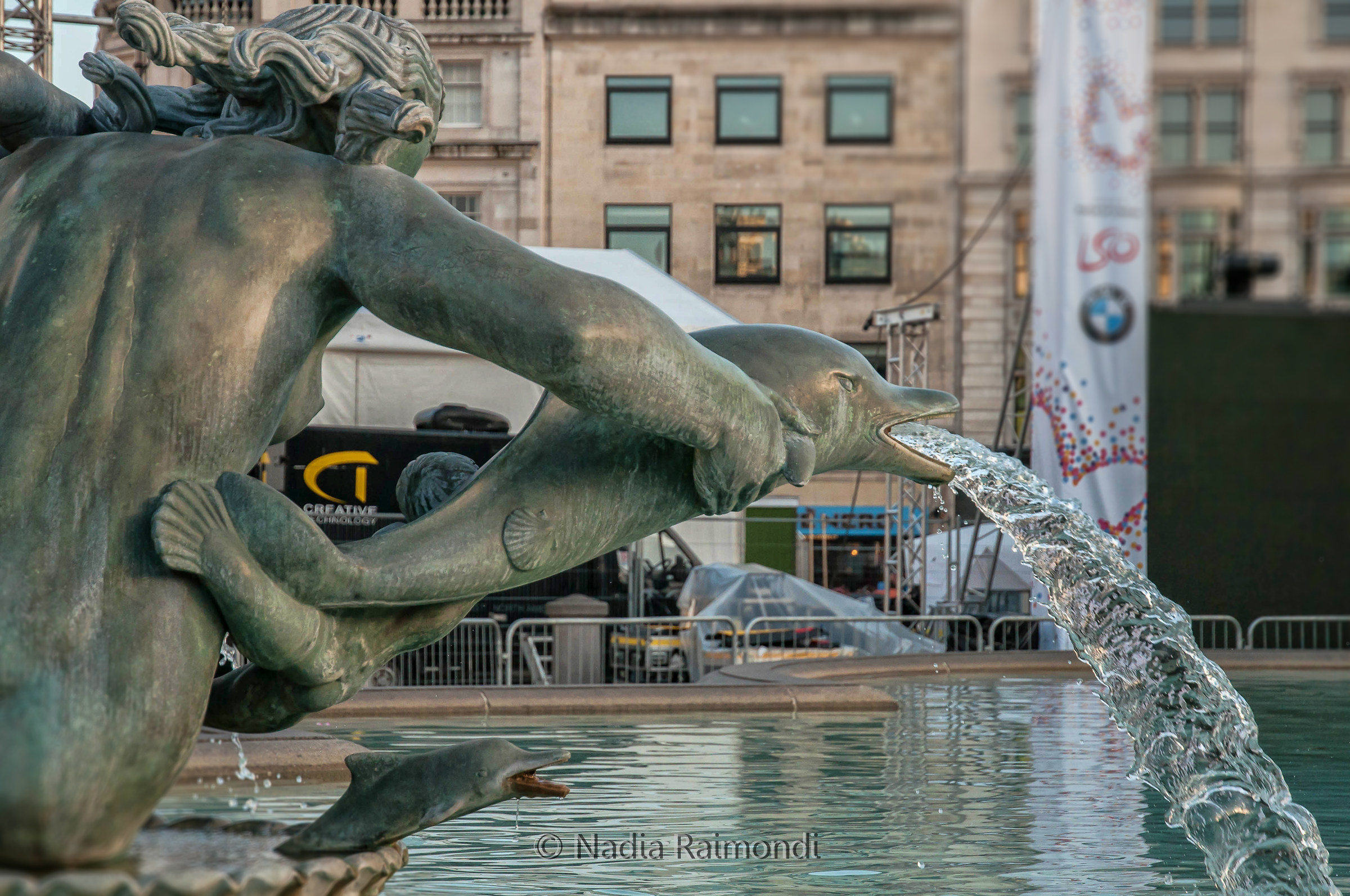Fountain at Trafalgar Square