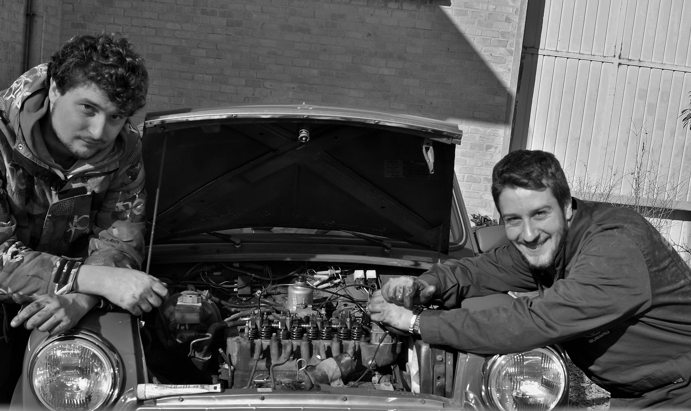 Restauro Mini Cooper d'epoca