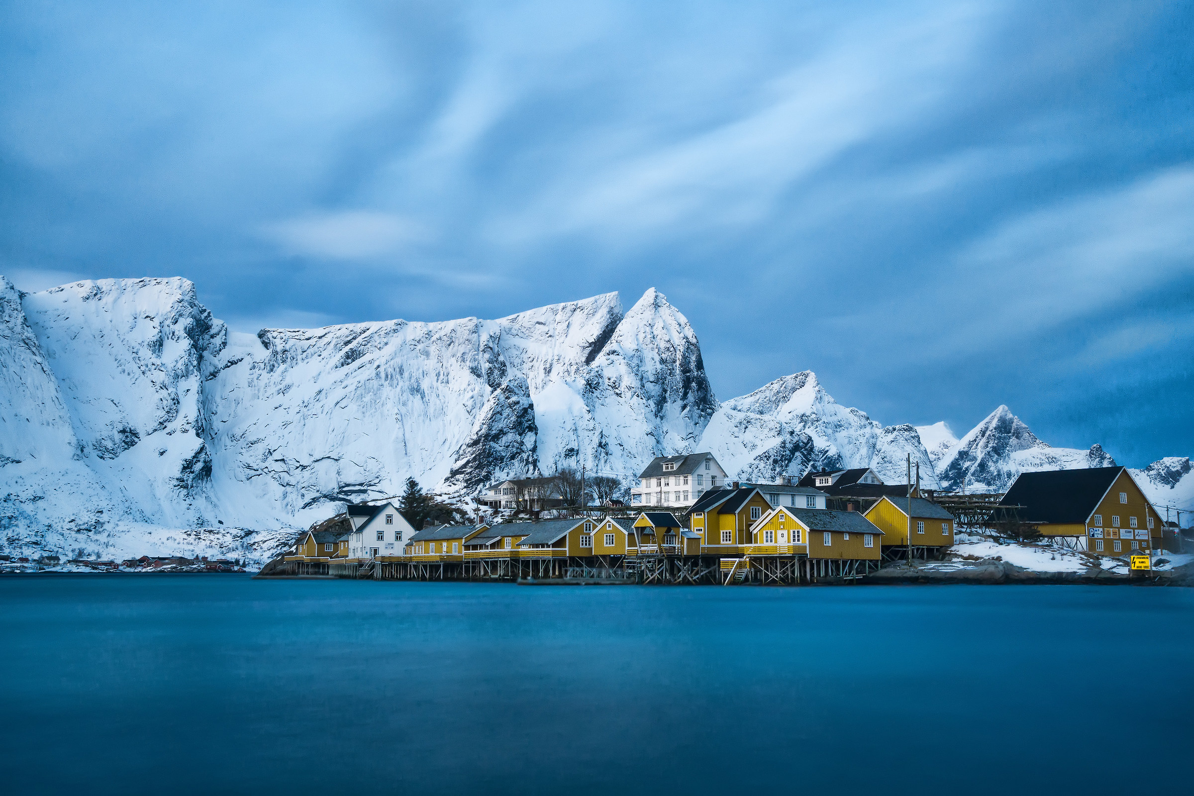 Casette gialle Isole Lofoten Norge