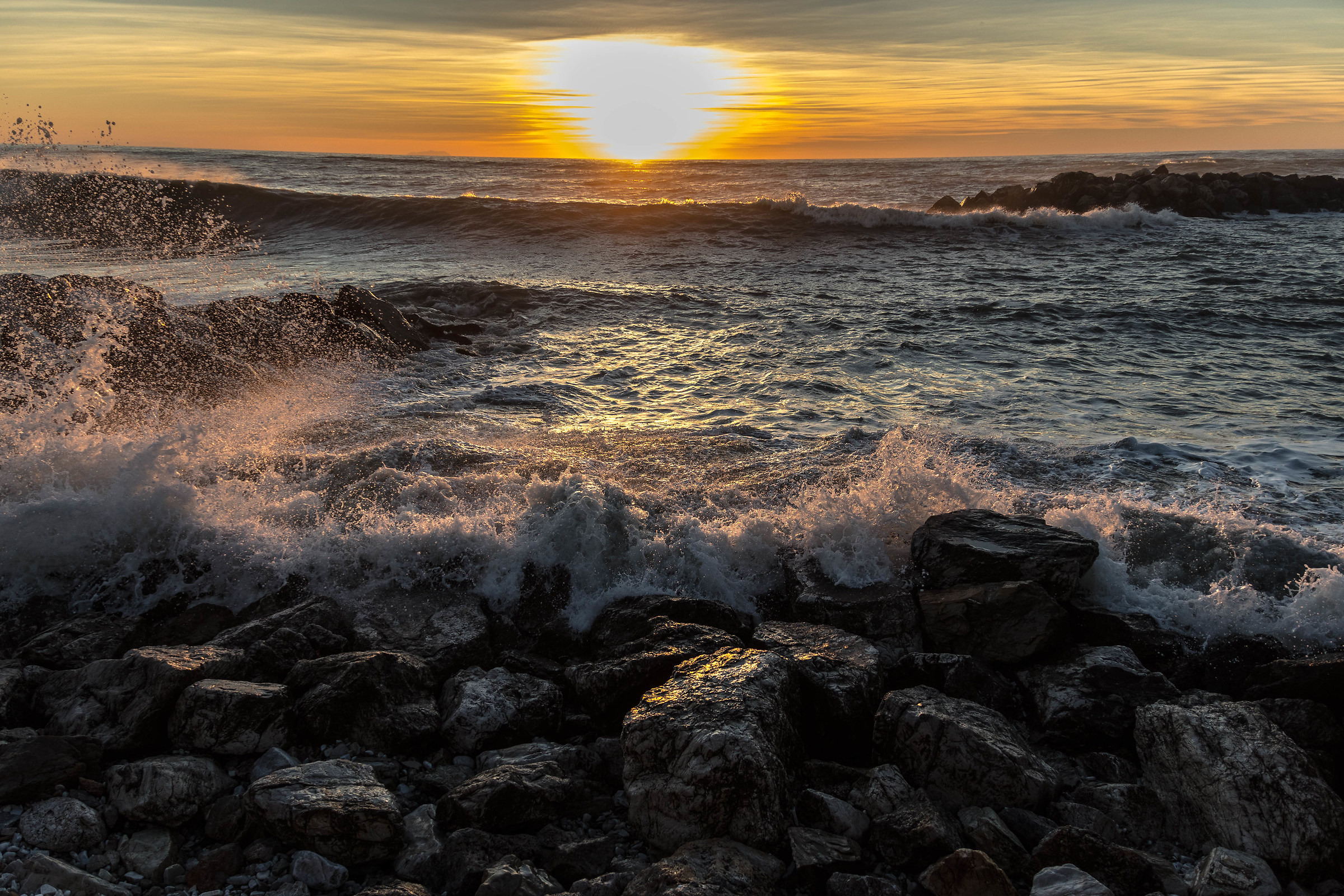 Sunset in Marina di Pisa#2
