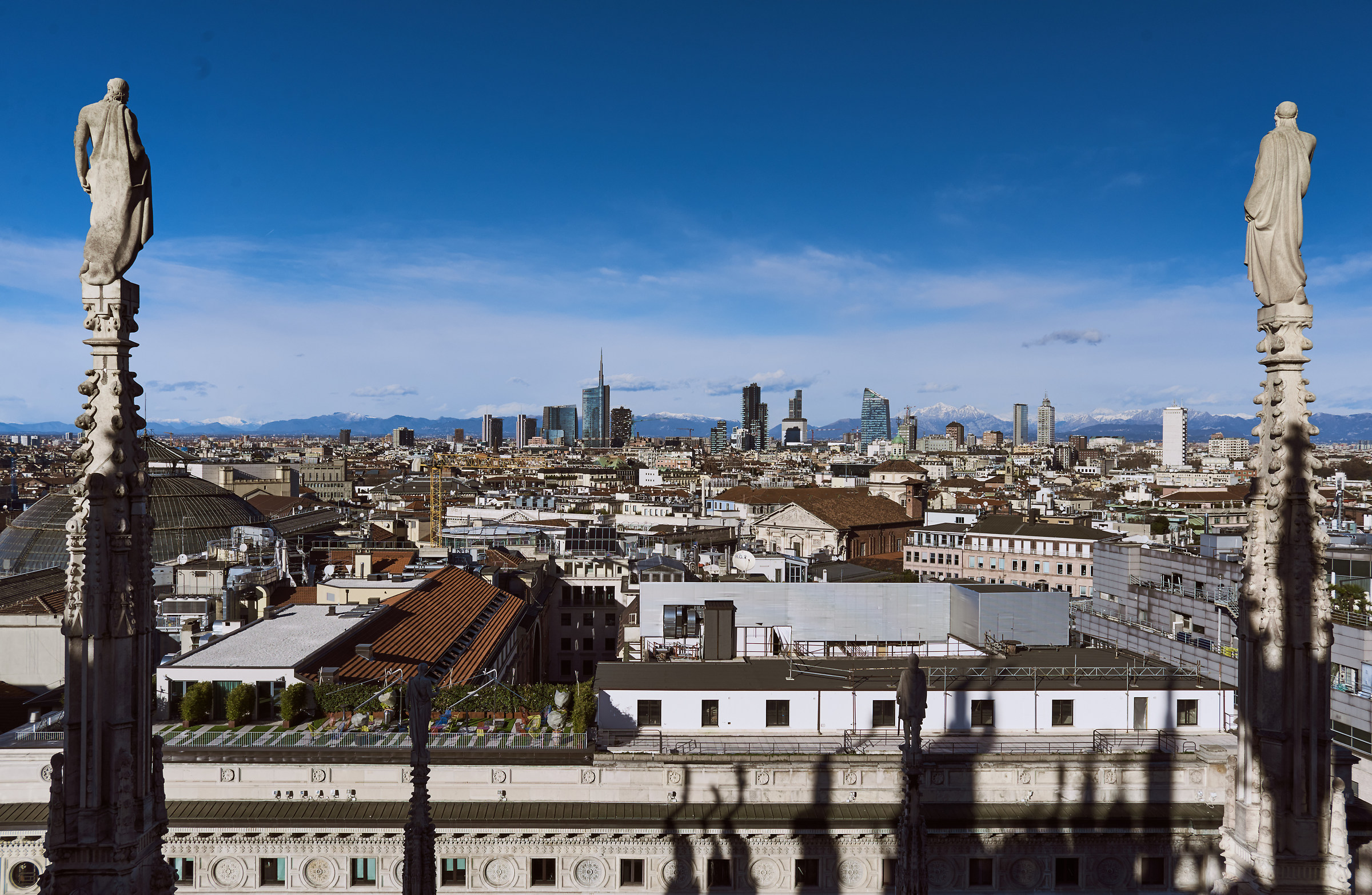 Milan from the Duomo