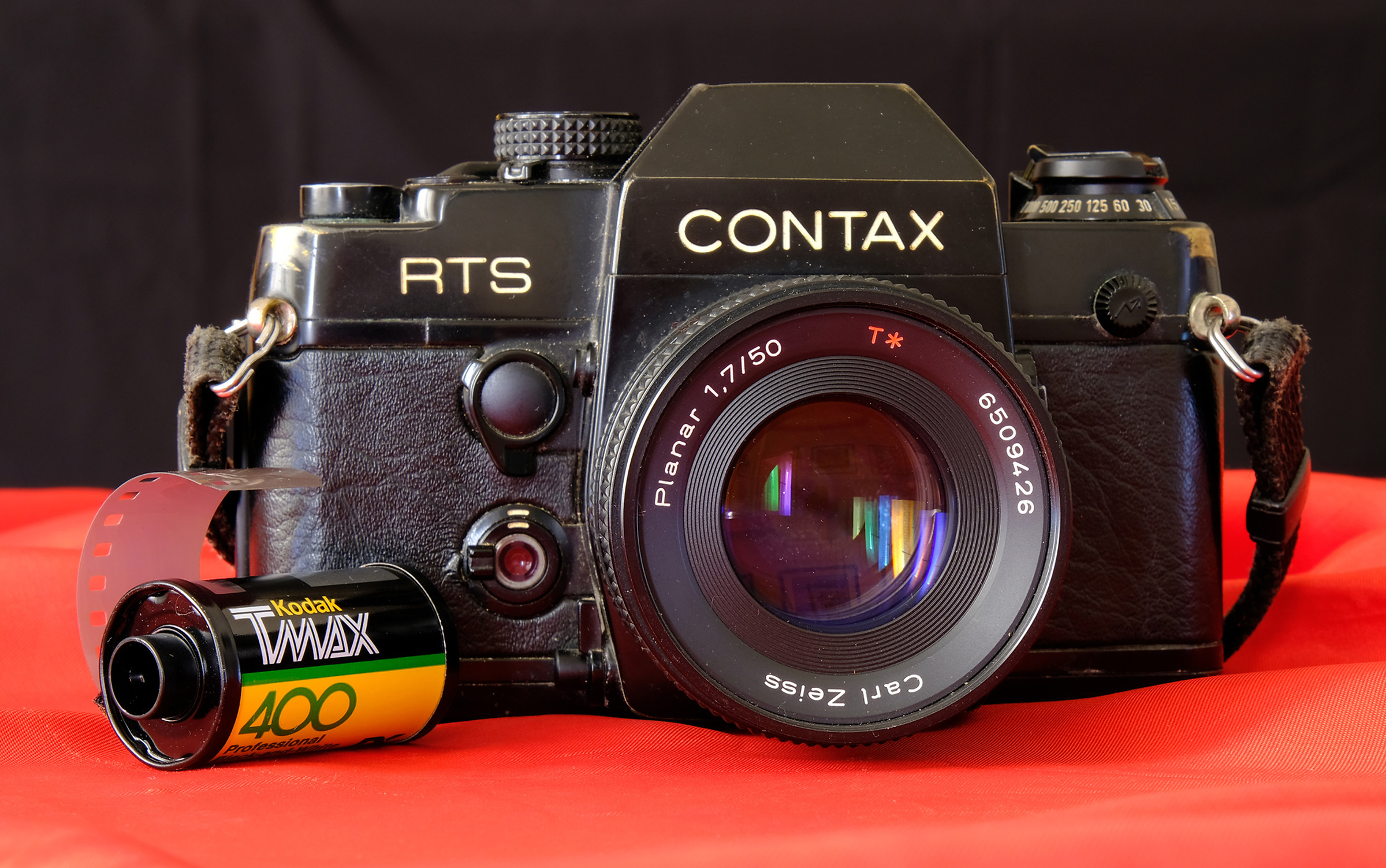 La mia Contax RTS II con lo Zeiss Planar 50mmf/1.7