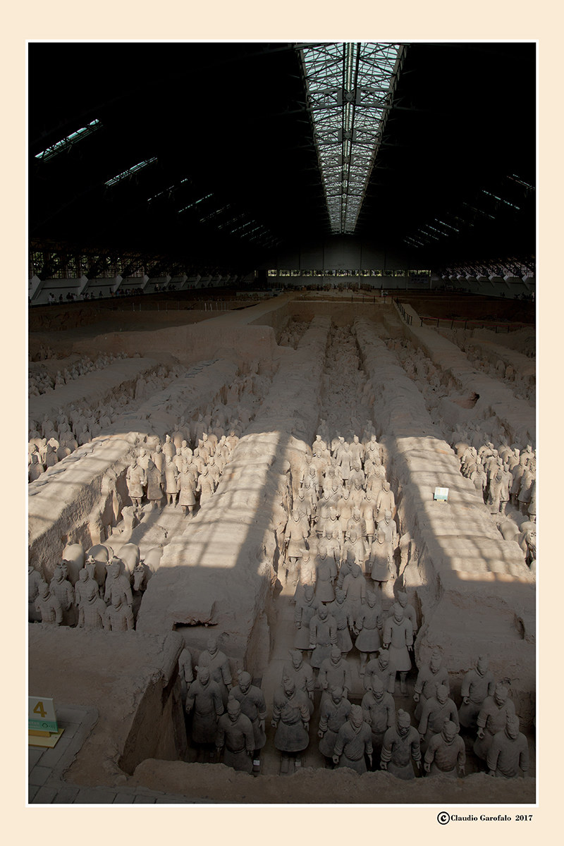 Mausoleum of the first Qin emperor in Xi'an