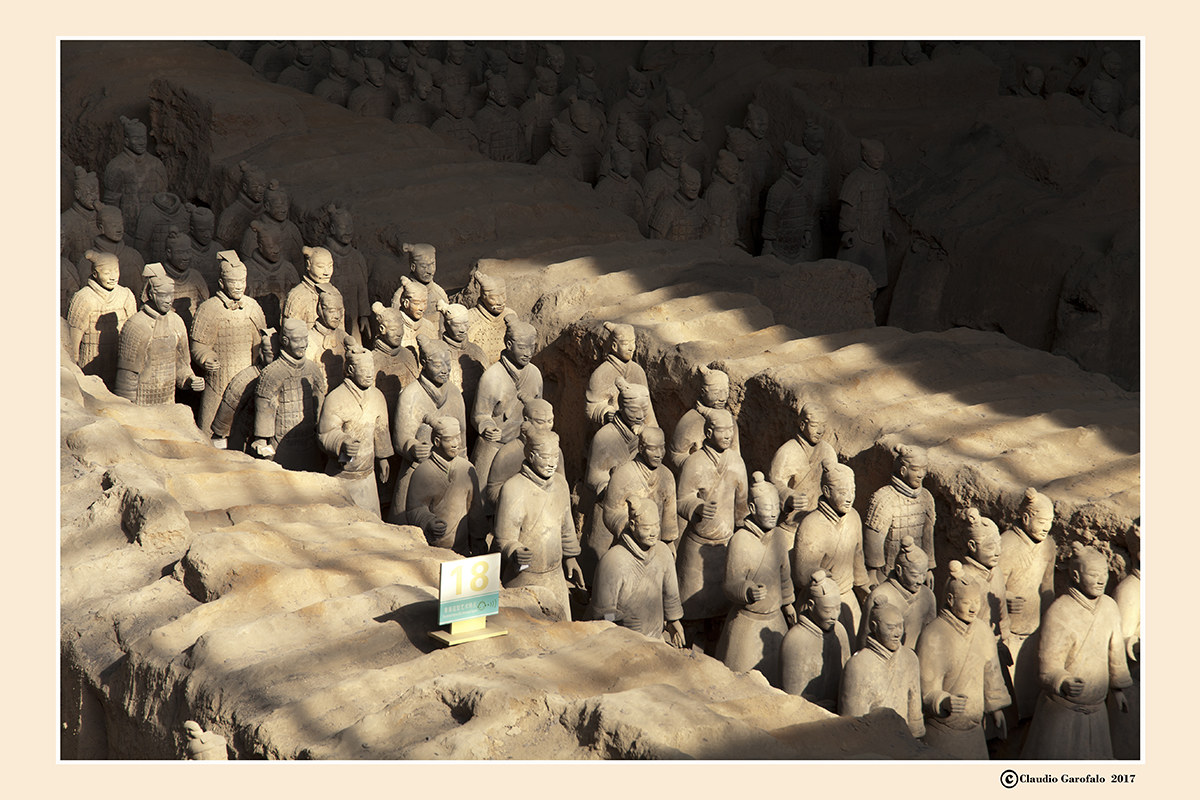 Mausoleo del primo imperatore Qin a Xi'an