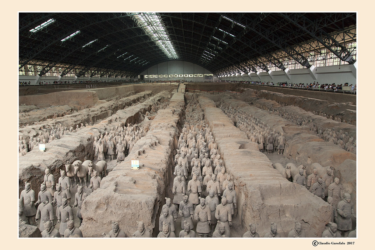 Mausoleo del primo imperatore Qin a Xi'an