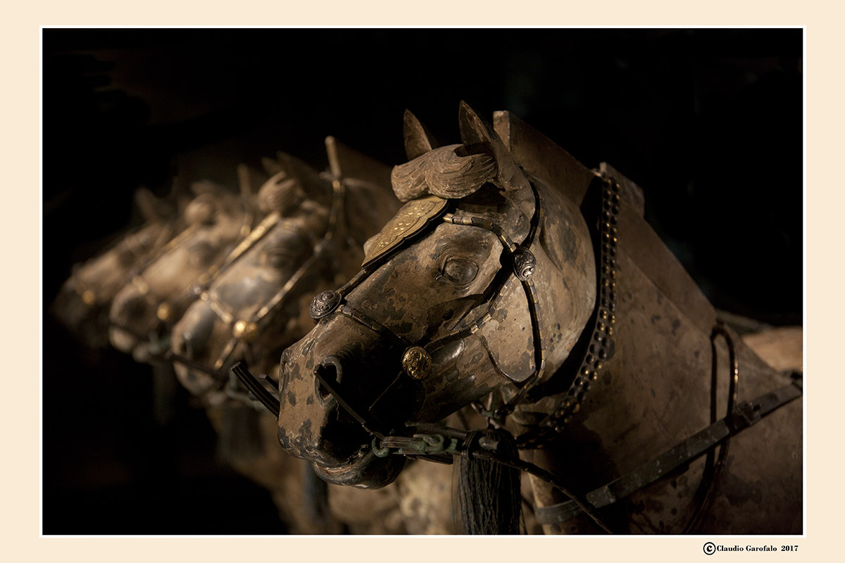Mausoleum of the first Qin emperor in Xi'an