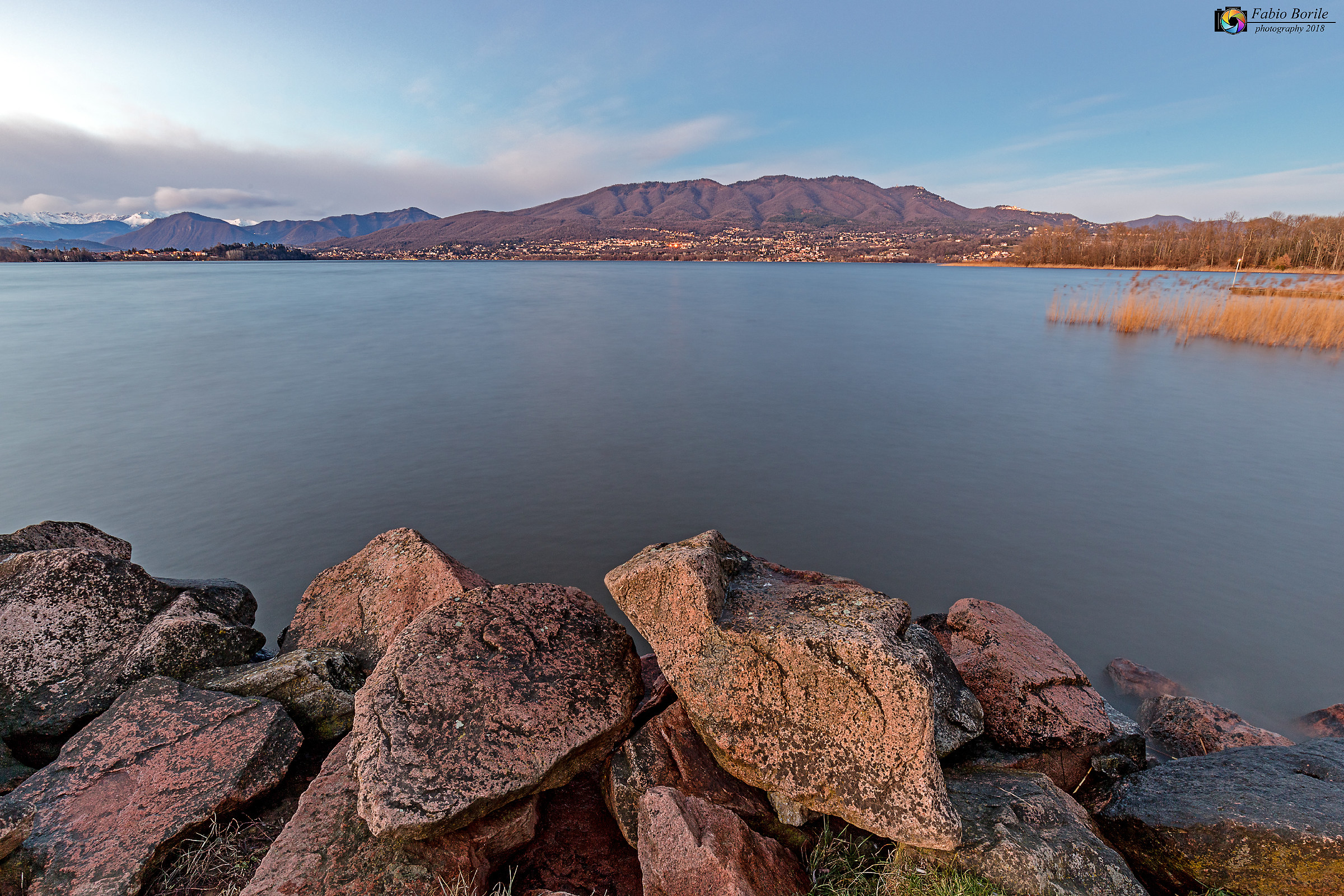 Lake of Varese from Cazzago Brabbia
