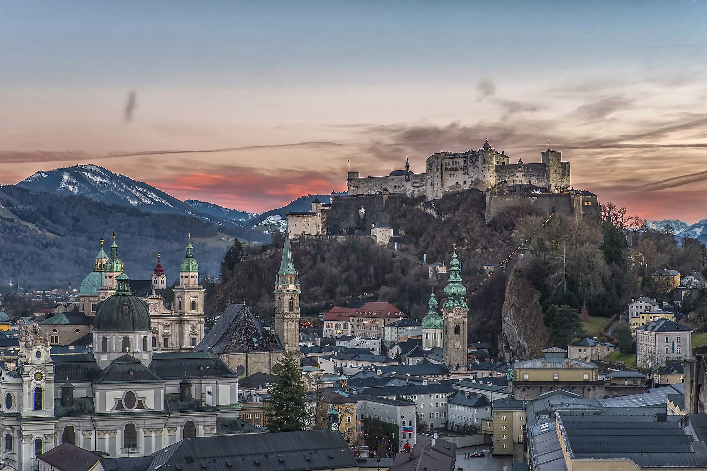 The fortress of Salzburg