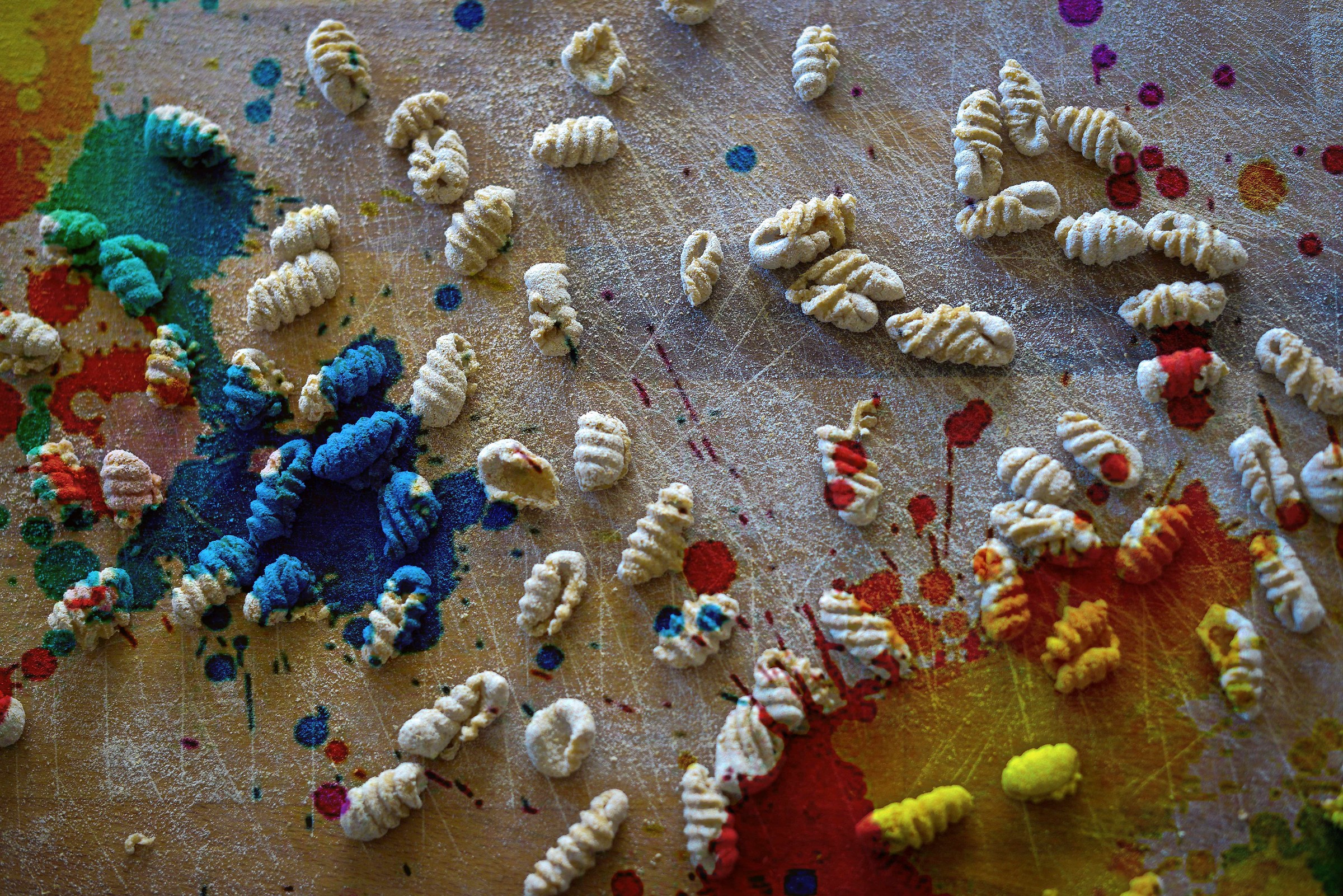 Fresh pasta and creativity