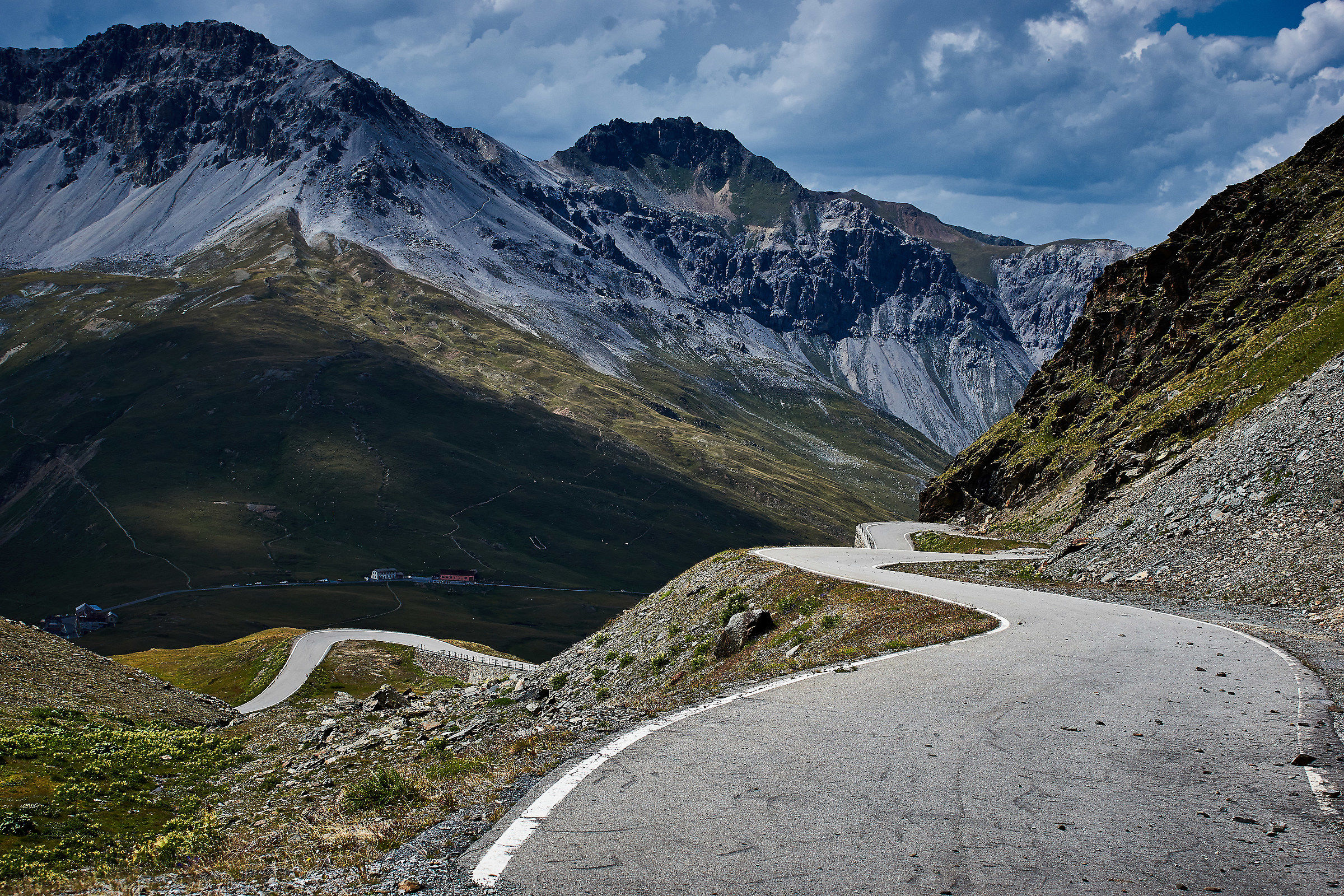 La vecchia strada allo Stelvio