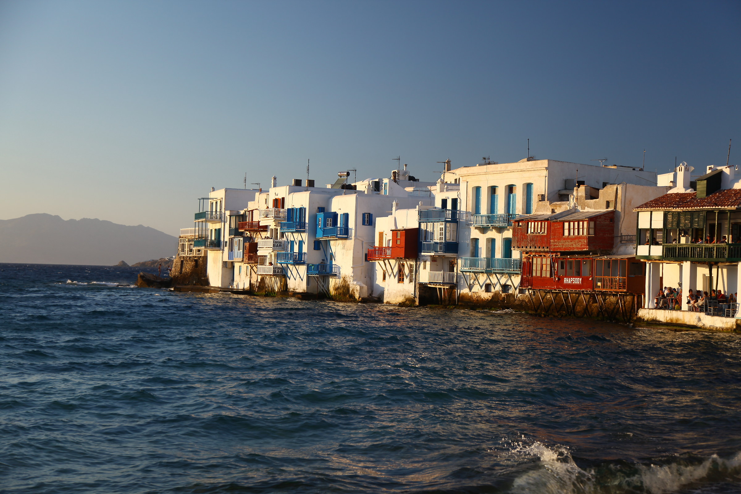 Mykonos al tramonto