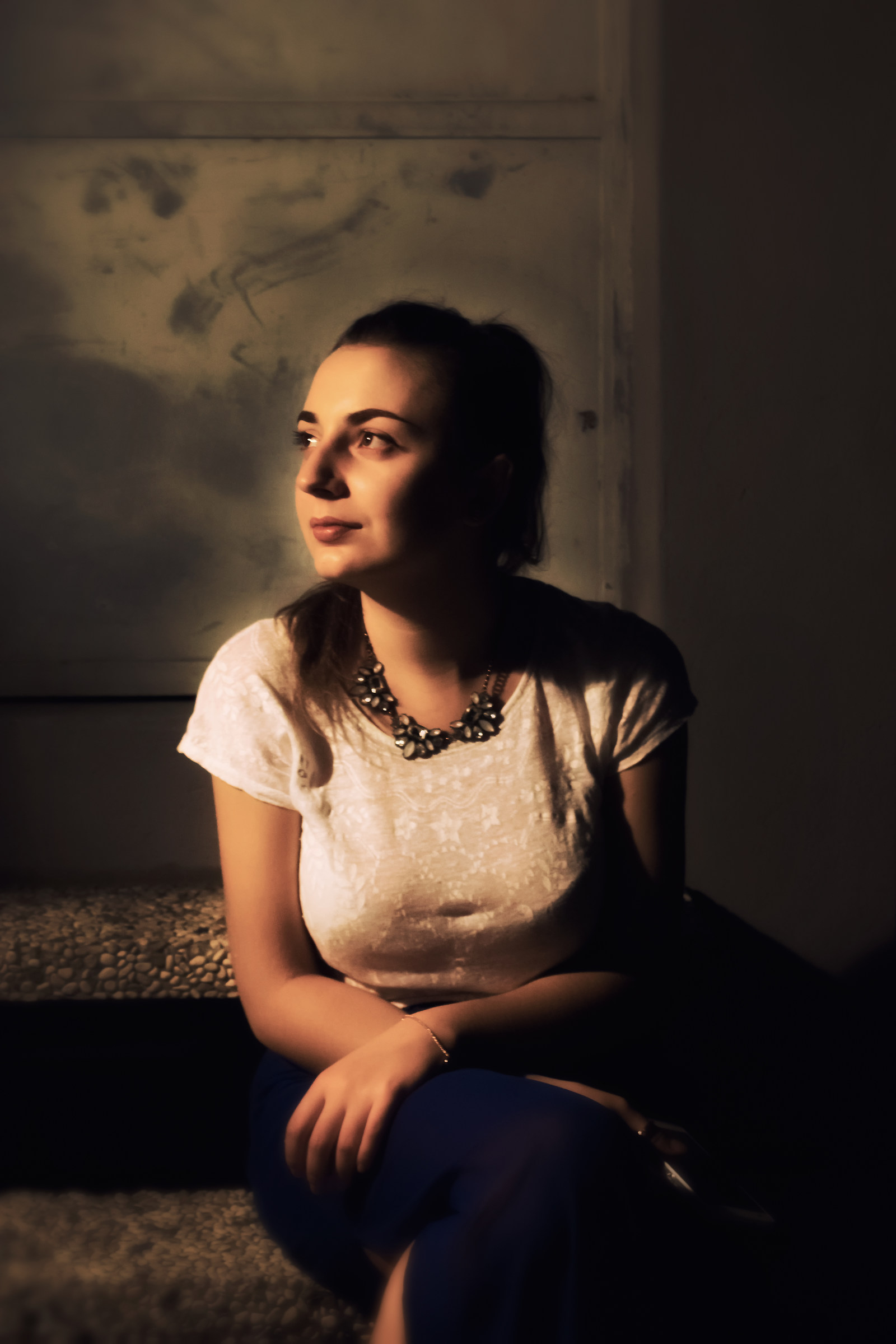 A photograph with a painting soul