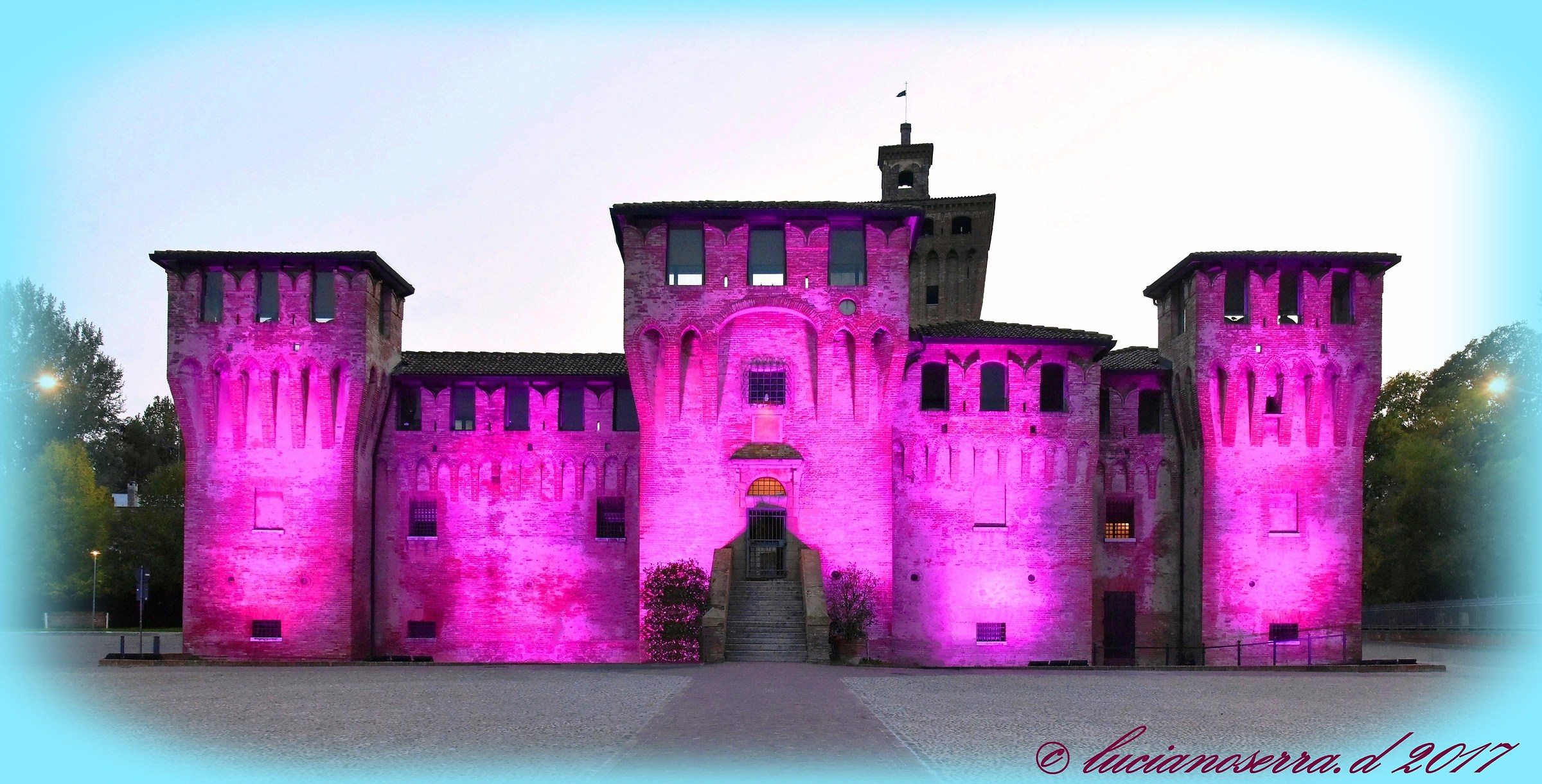 The Castle of the Rocca in Cento (Fe)