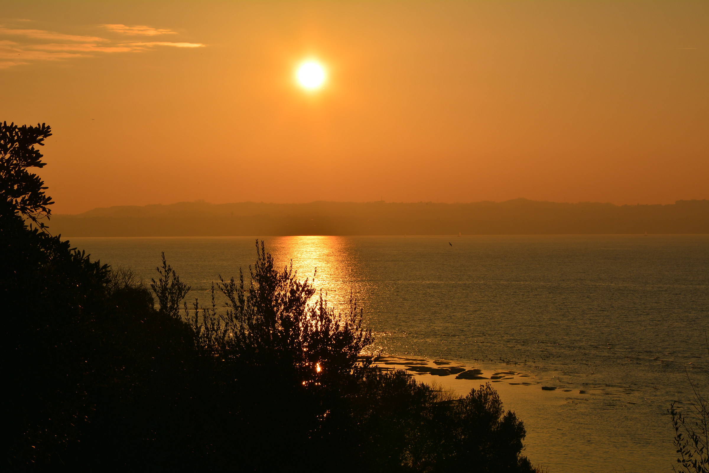 Sunset in Sirmione
