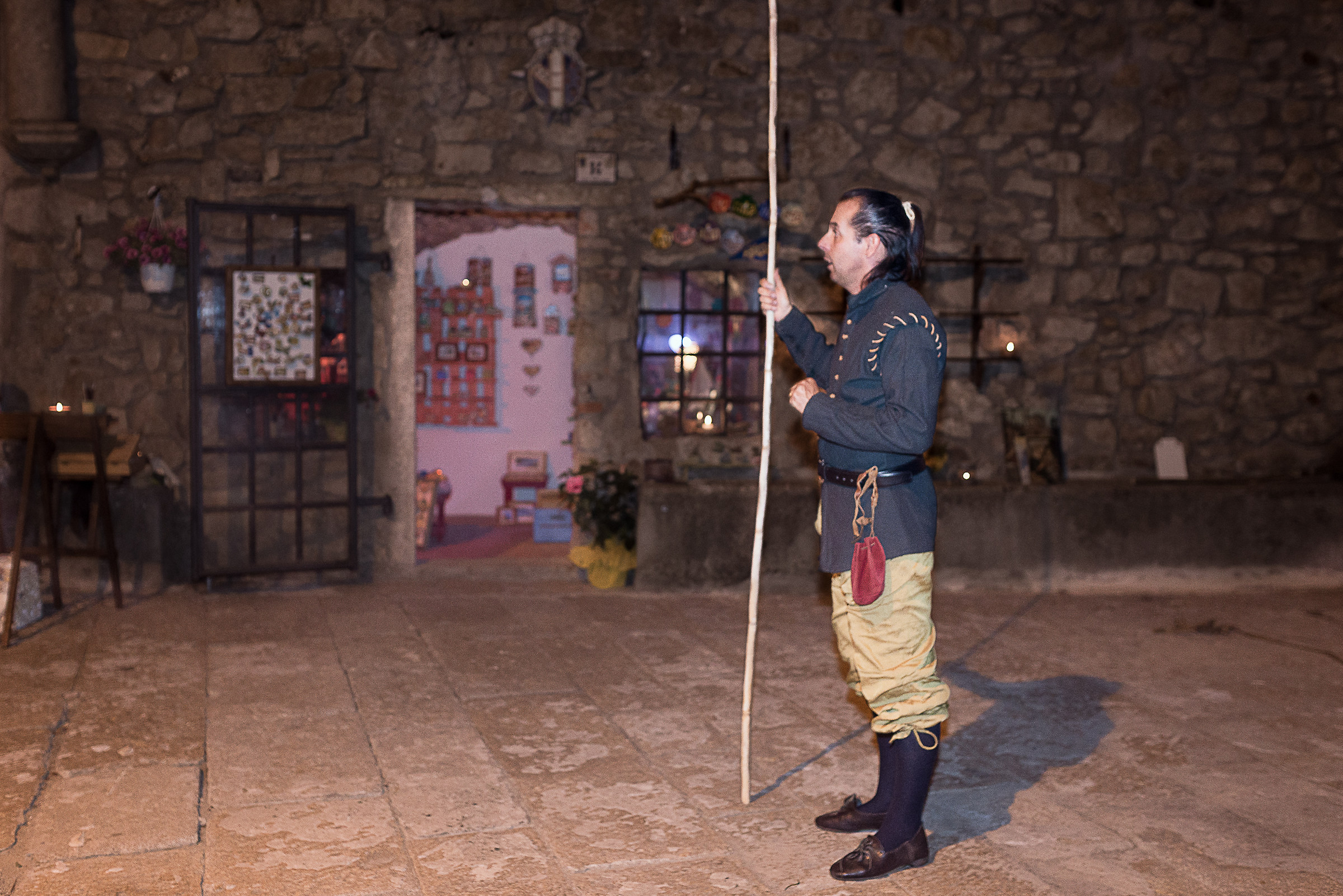 spettacolo itinerante Marciana nel '500