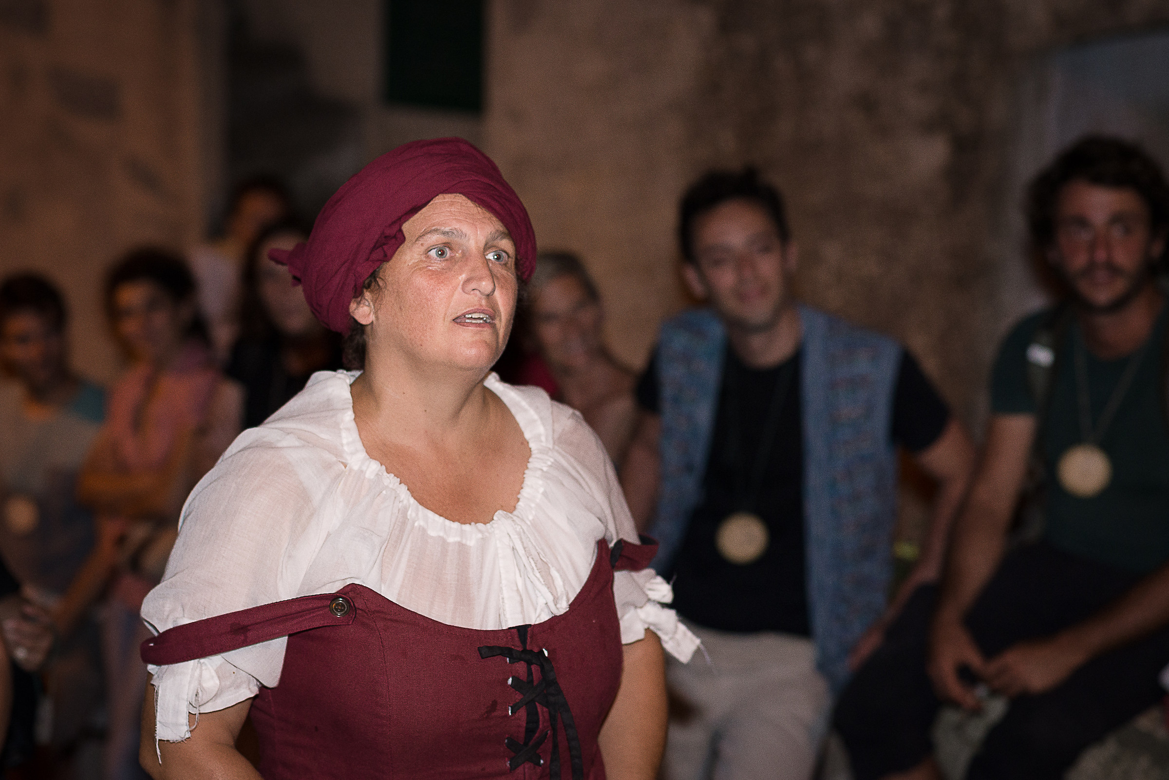 Spettacolo itinerante Marciana nel '500.