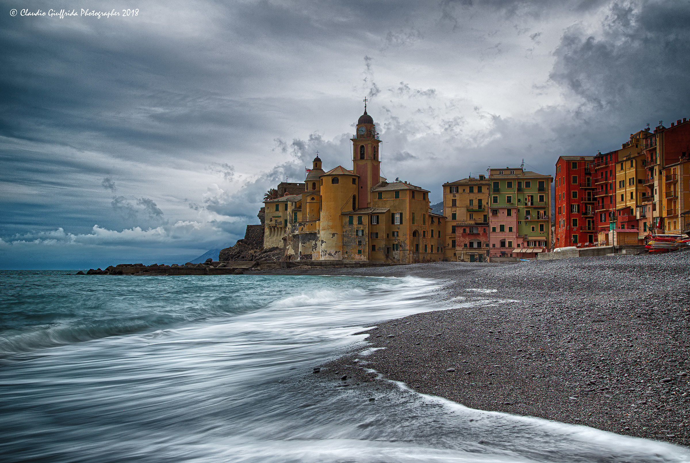 Winter afternoon in Camogli
