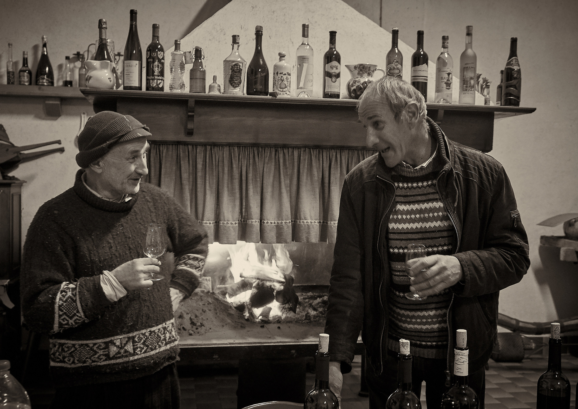 scambio di vedute (o bevute?)