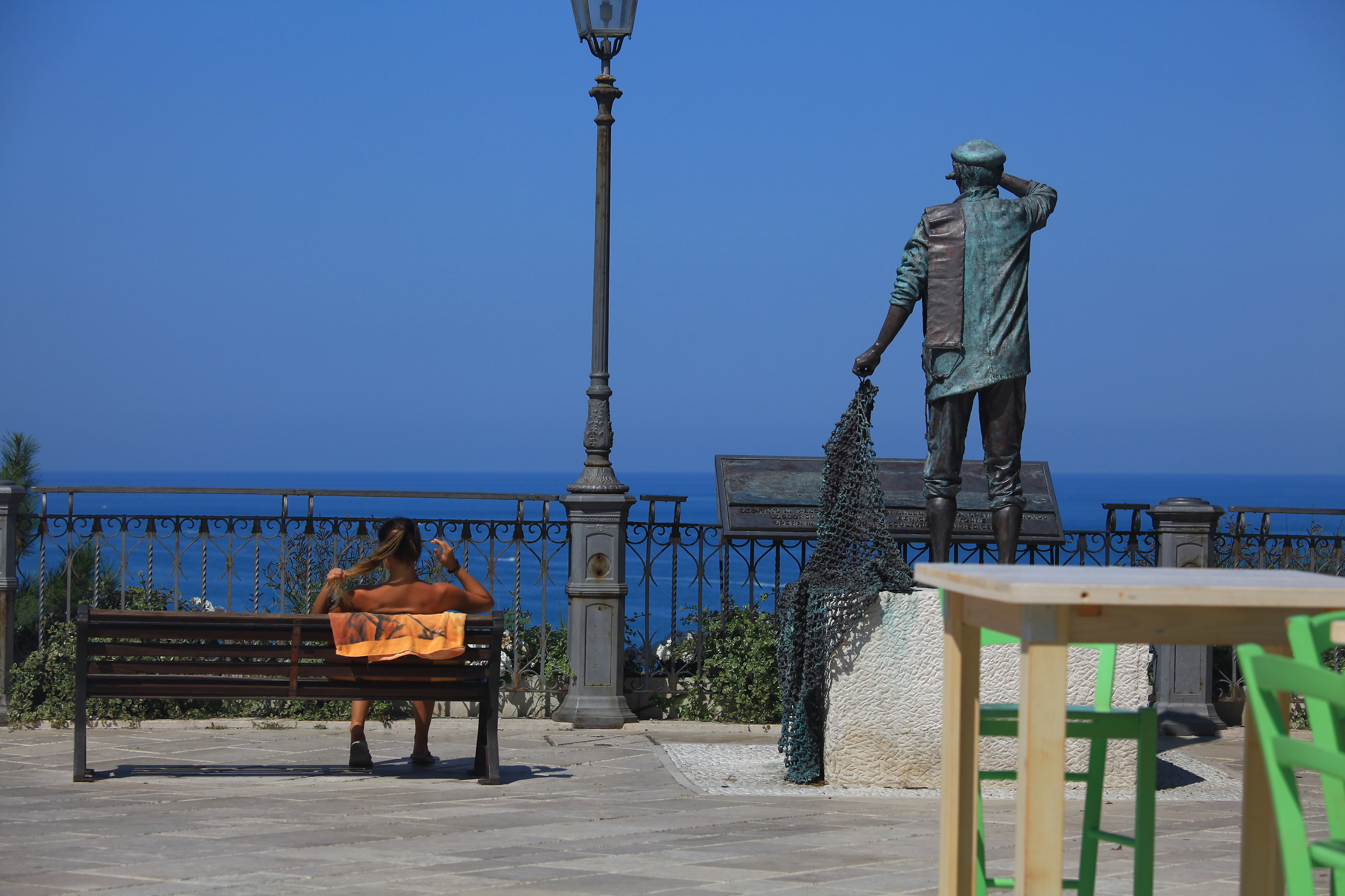 La statua e la bagnante....