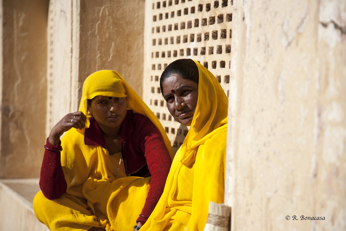 Color portrait of India