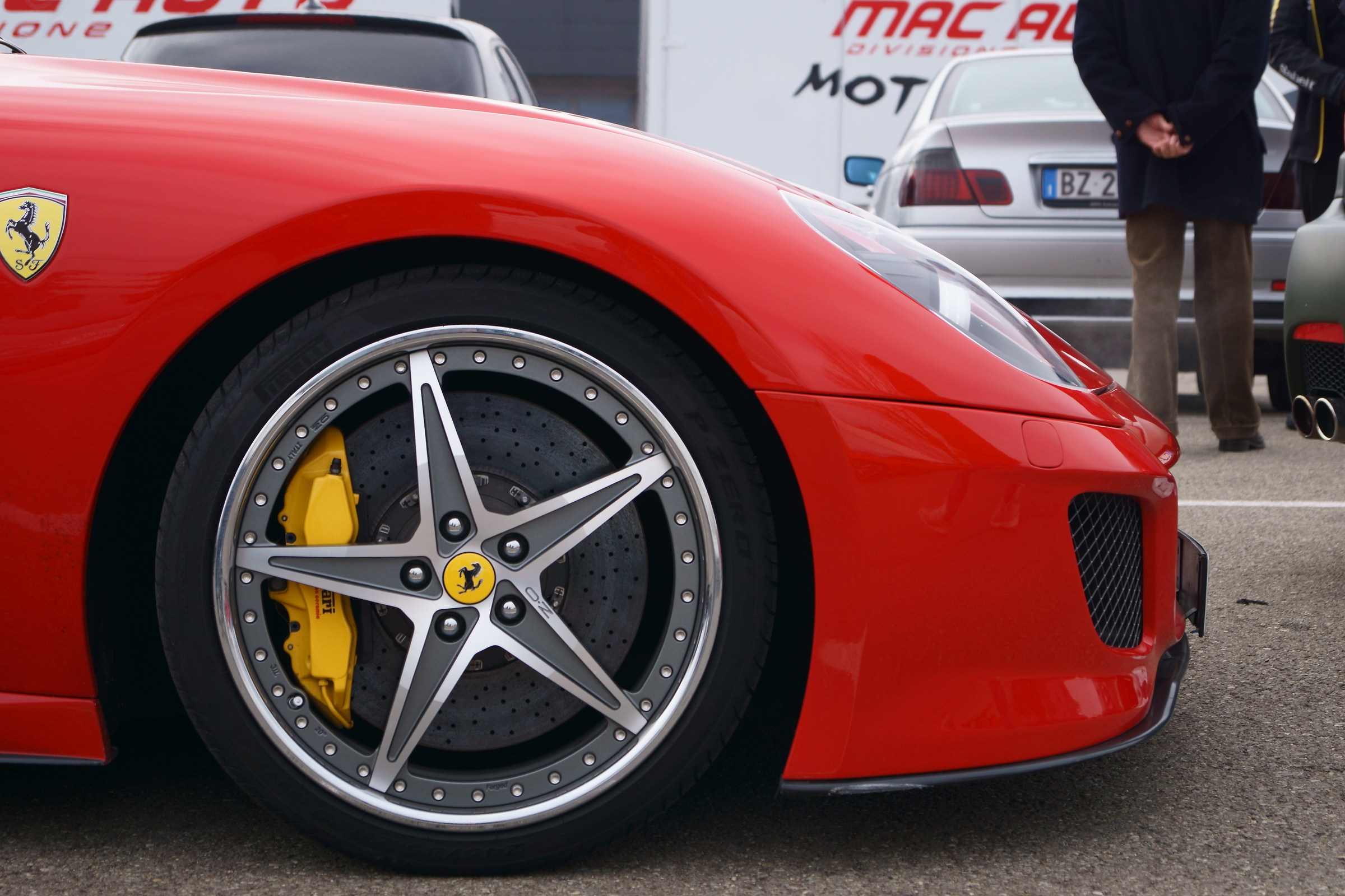 Ferrari Red passion Detail