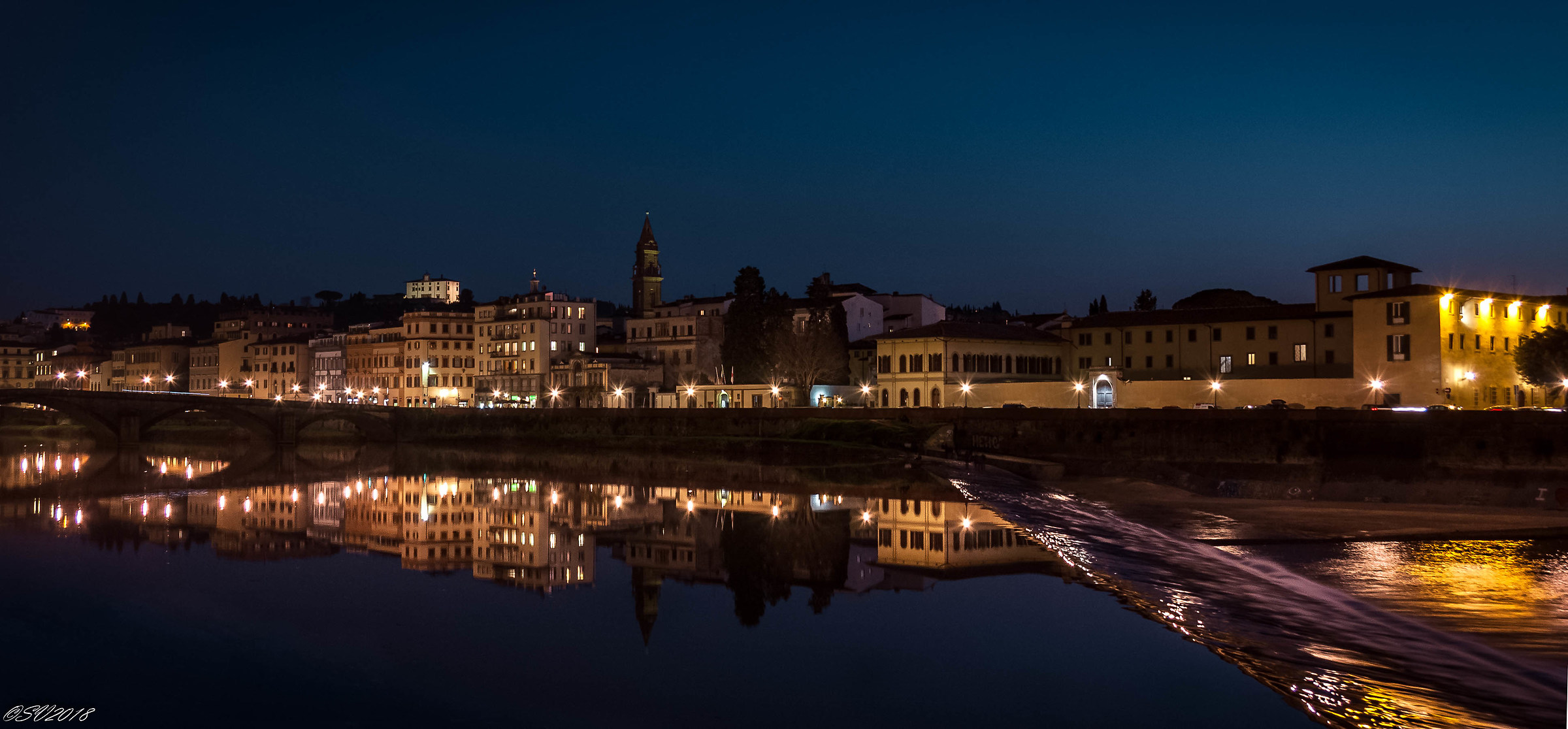 Night on the Lungarno