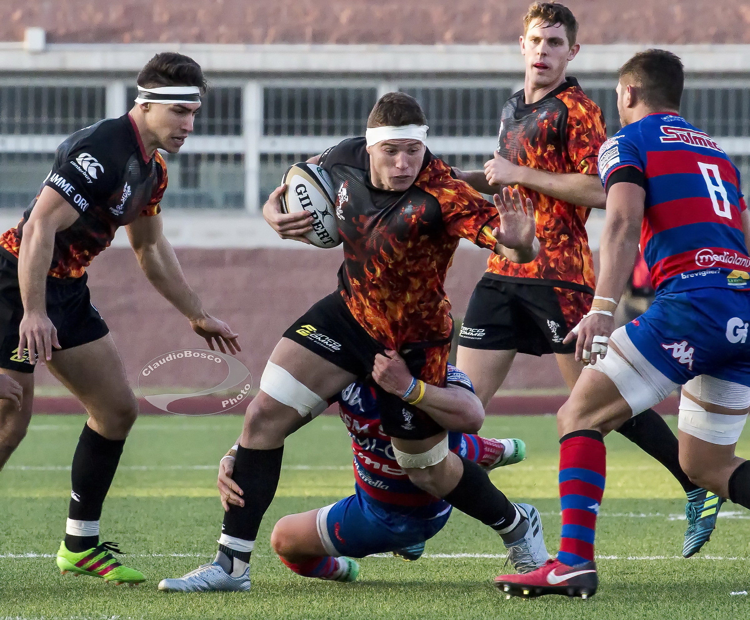 Giovanni Licata, Flanker of the Rugby Gold Flames