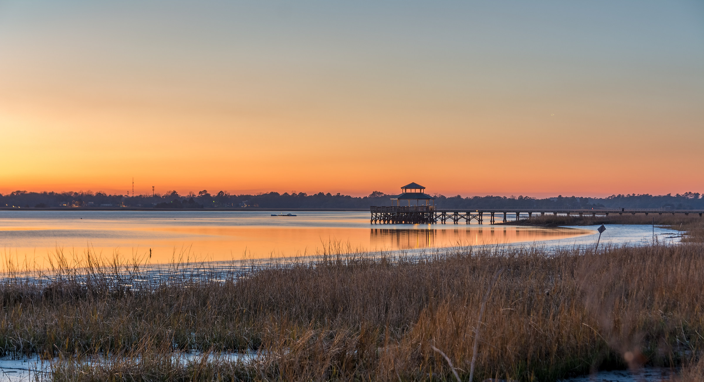 Sunset in Charleston, SC