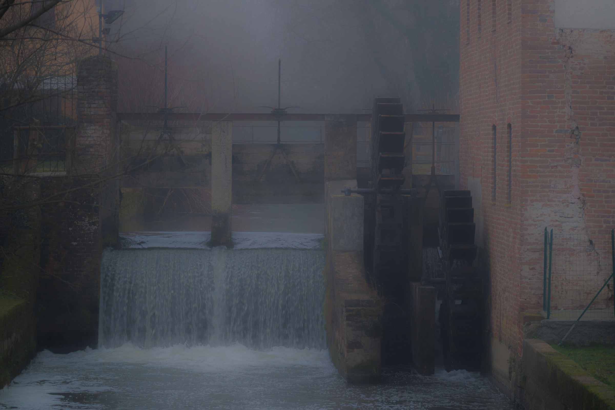 Nebbia al mulino