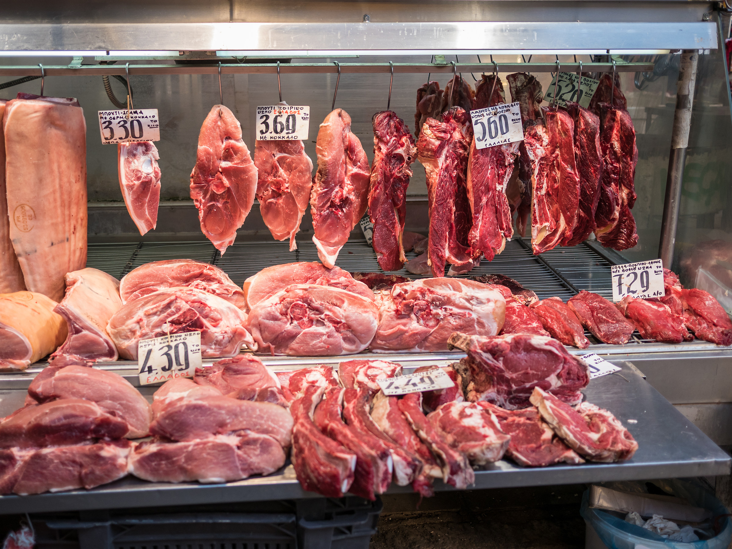 At the market in Thessaloniki