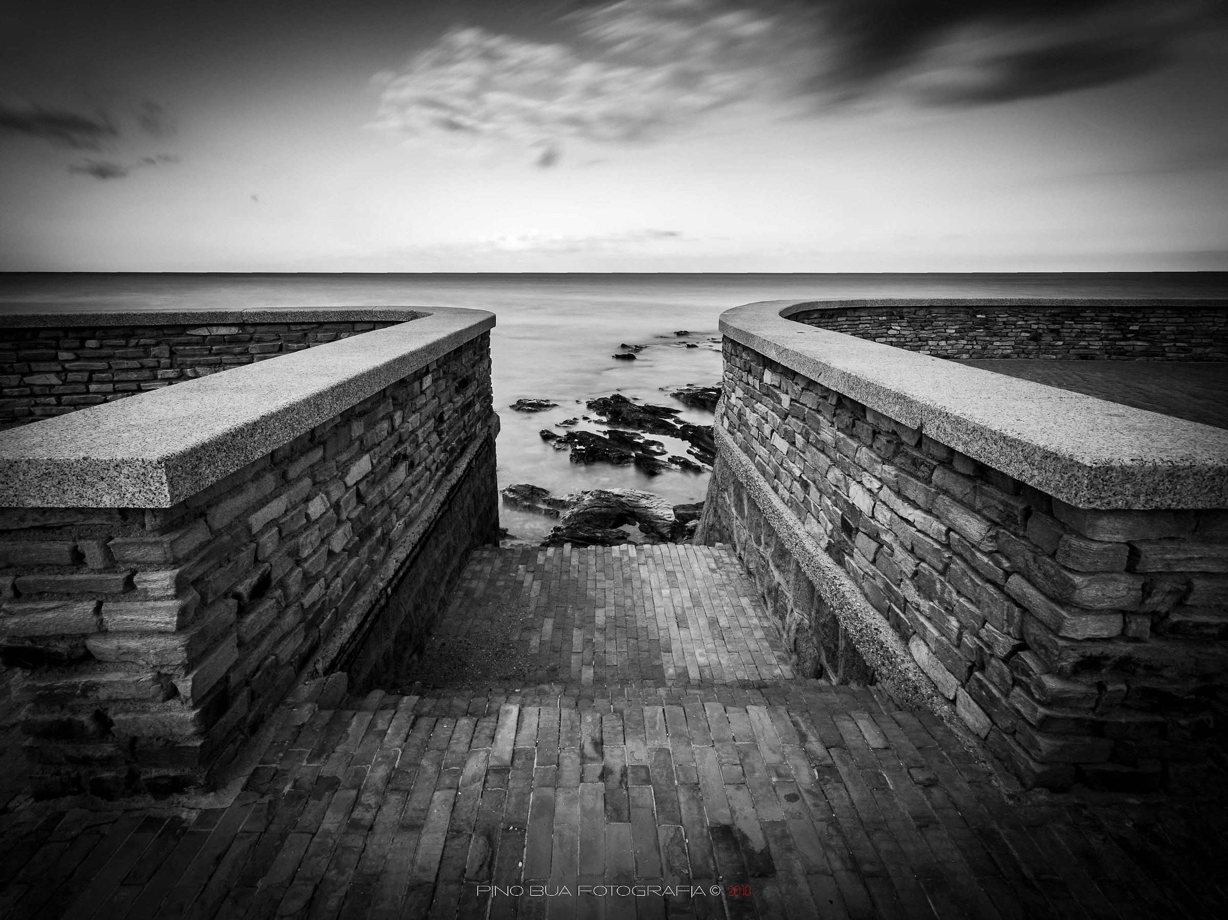 steps on the sea