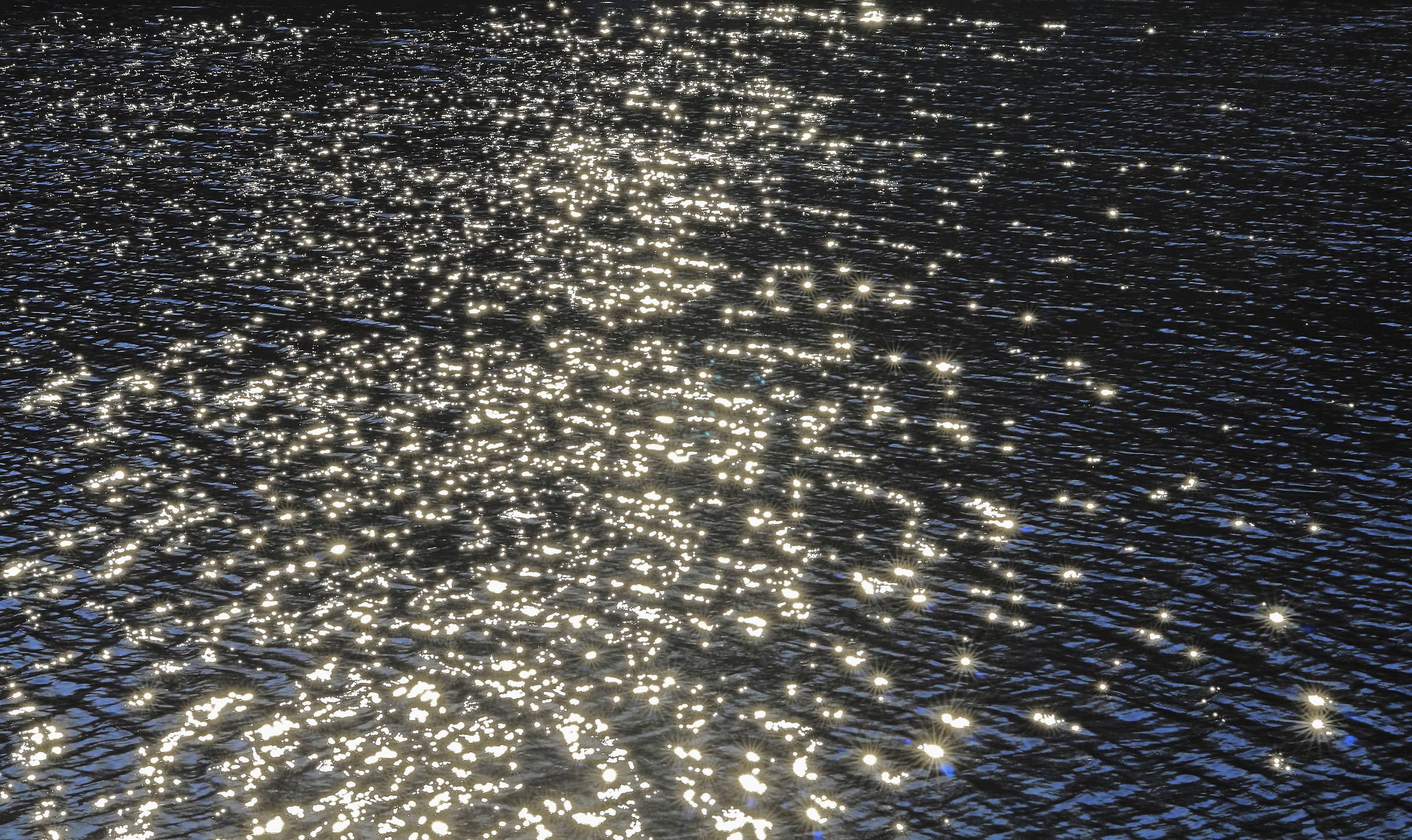 Sunlight on water