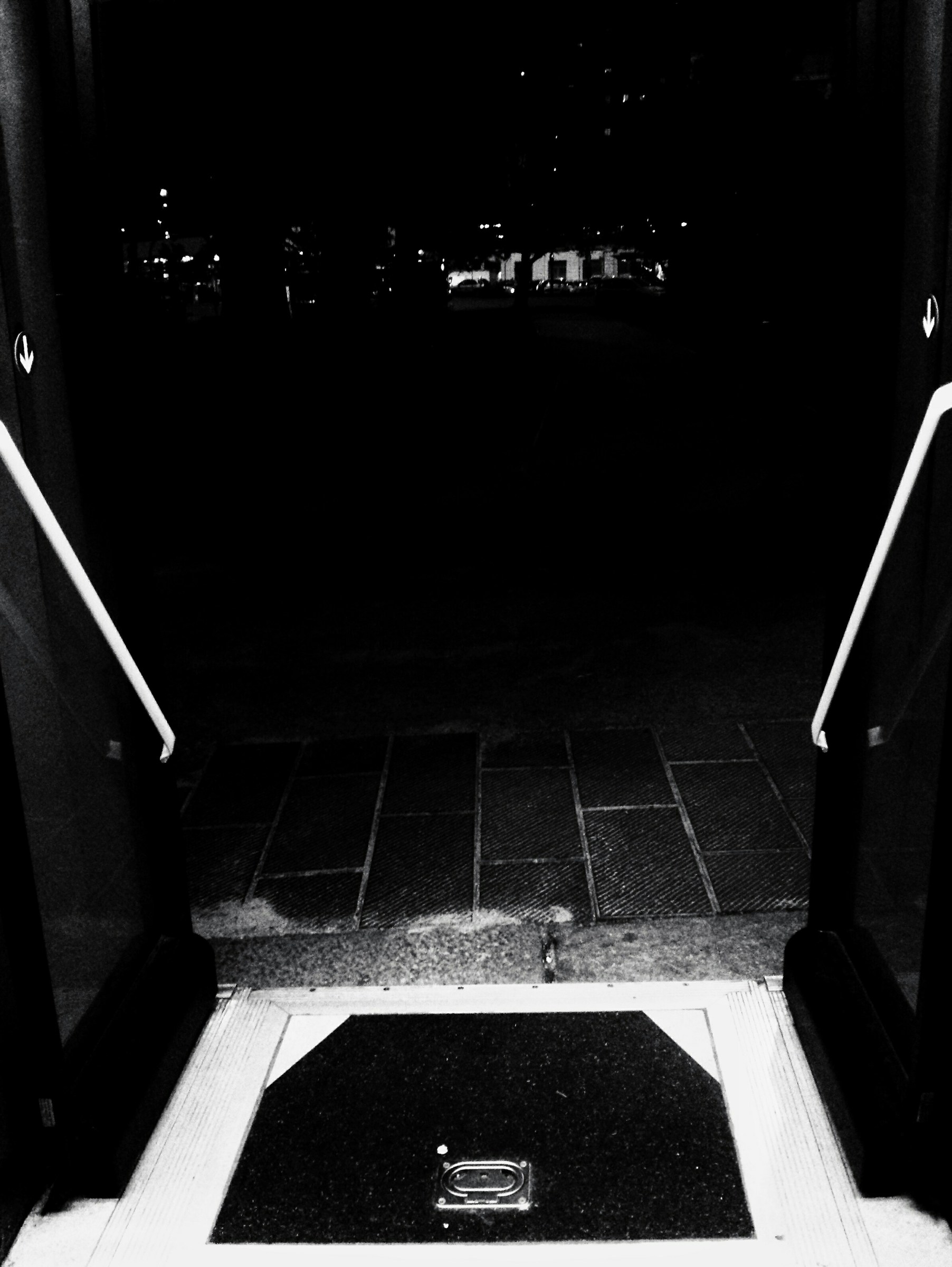 the darkness outside