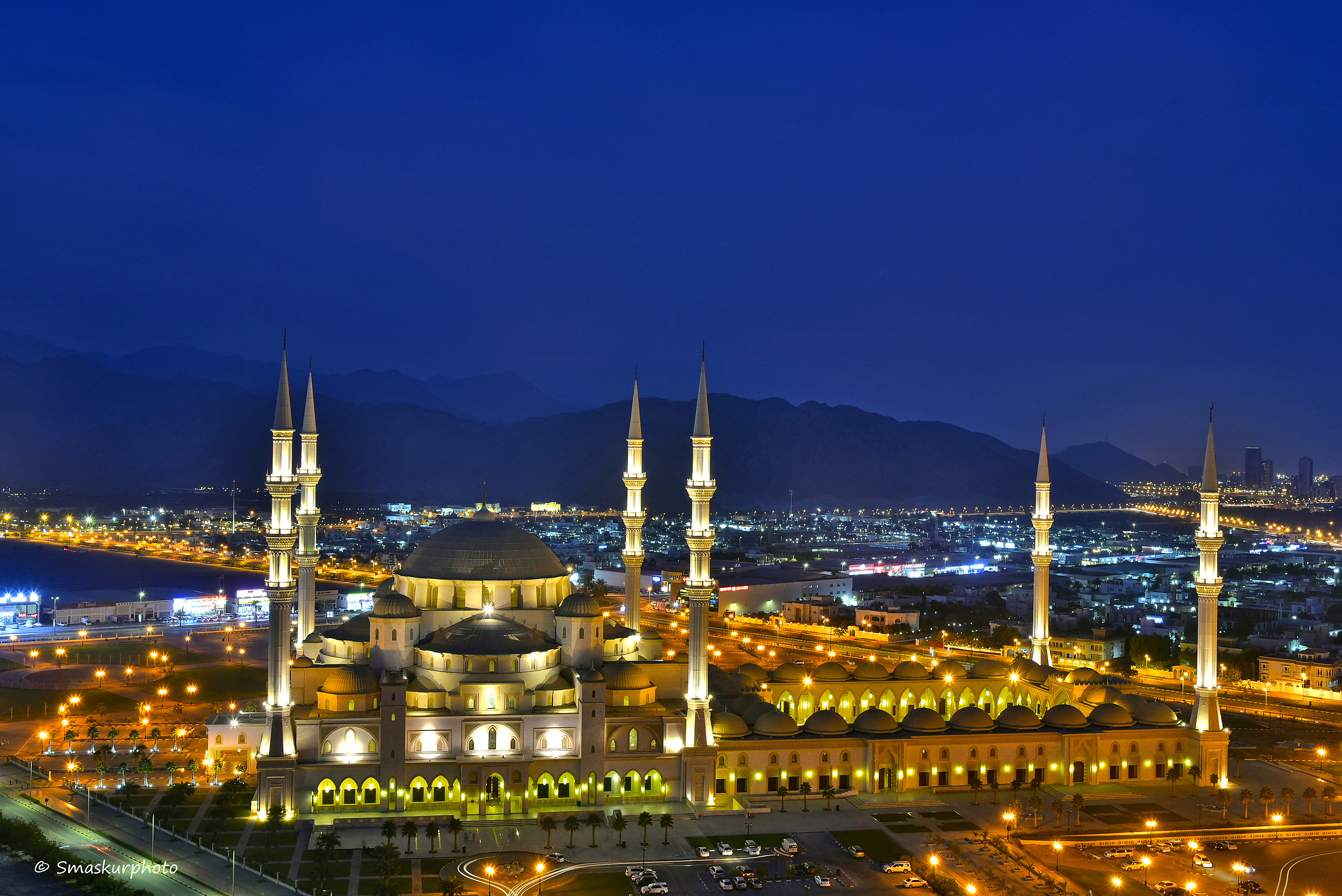 Sheikh Zayed Grand Mosque Fujairah, uae.