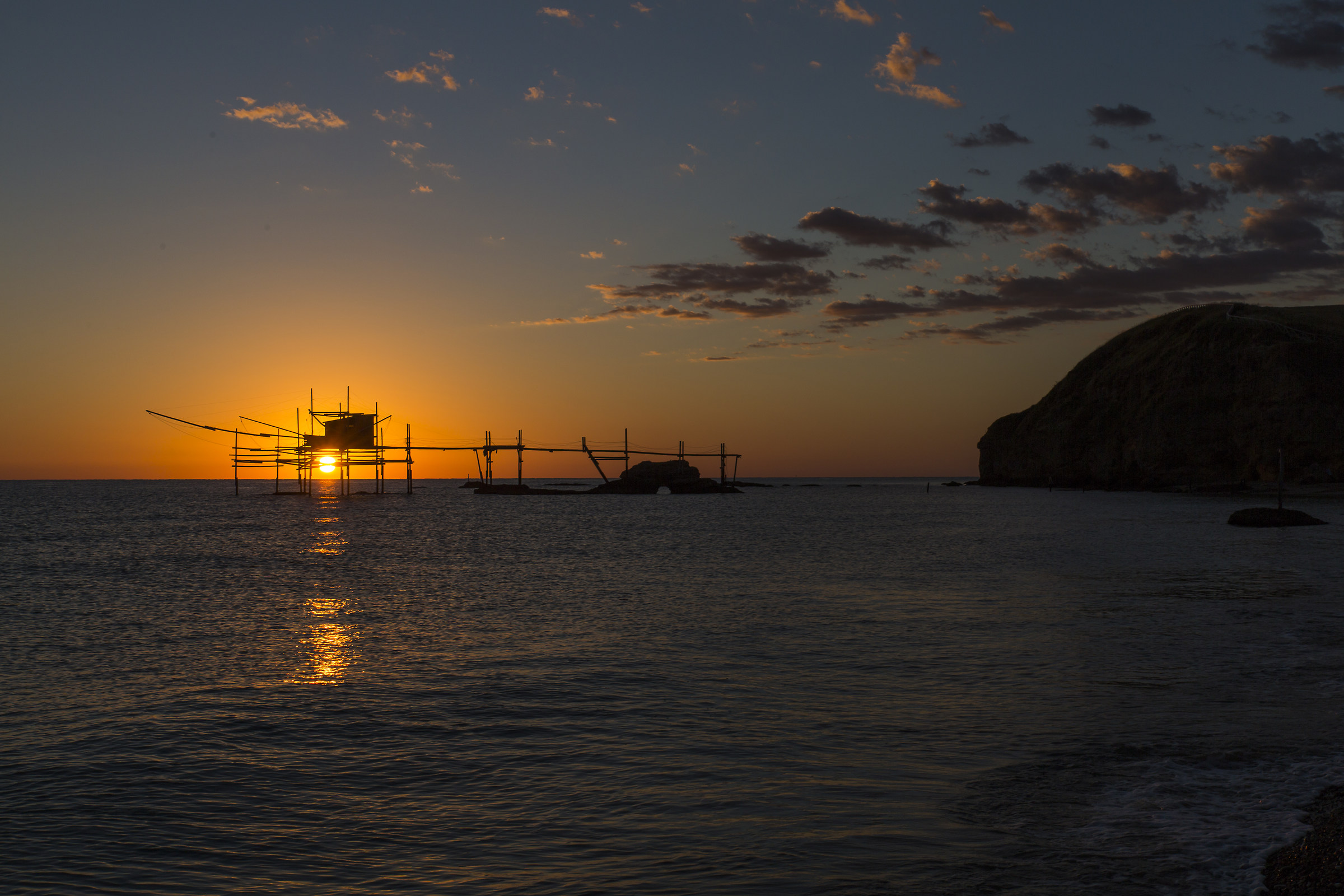 Sunrise in Punta Aderci