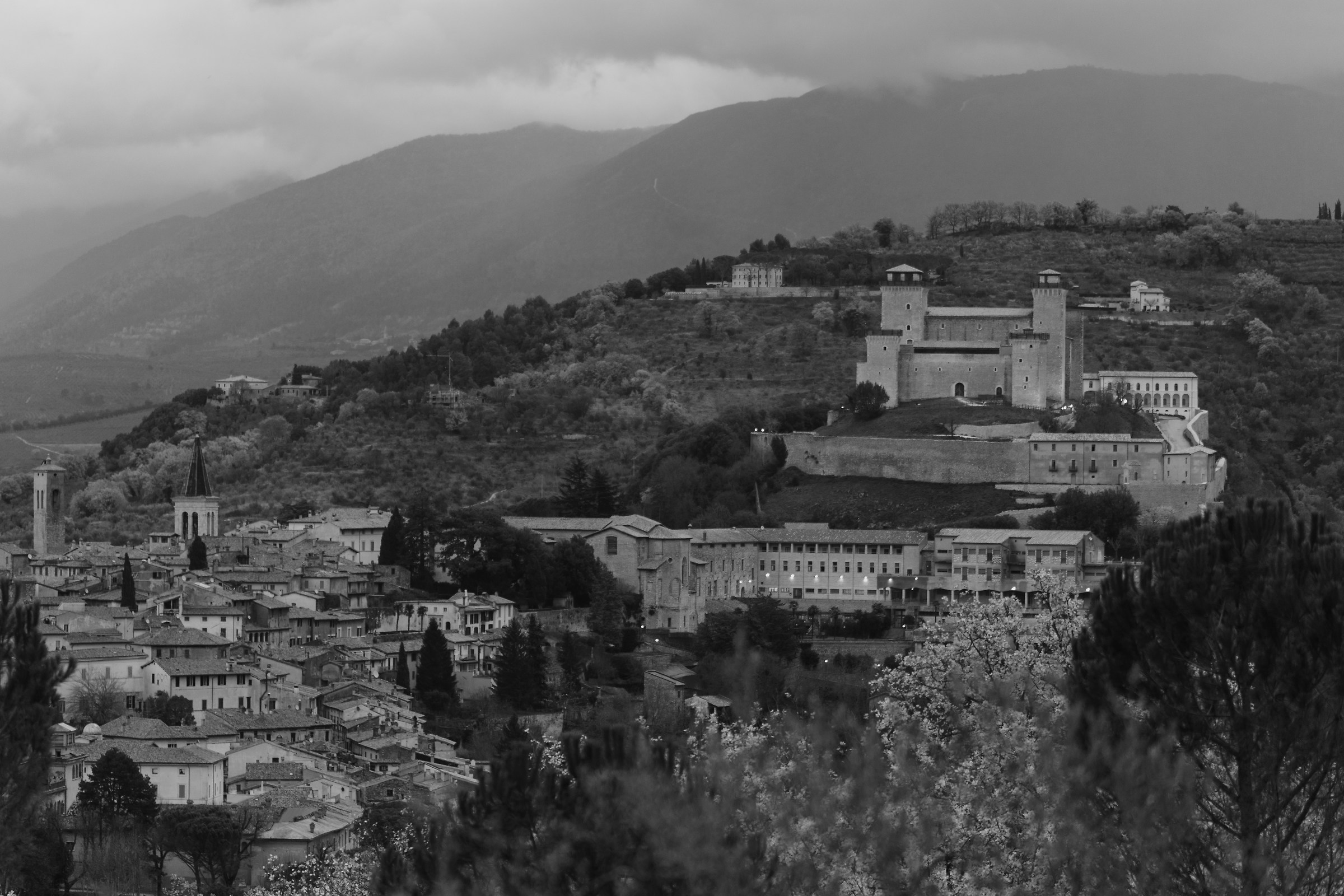 Spoleto in Black & White