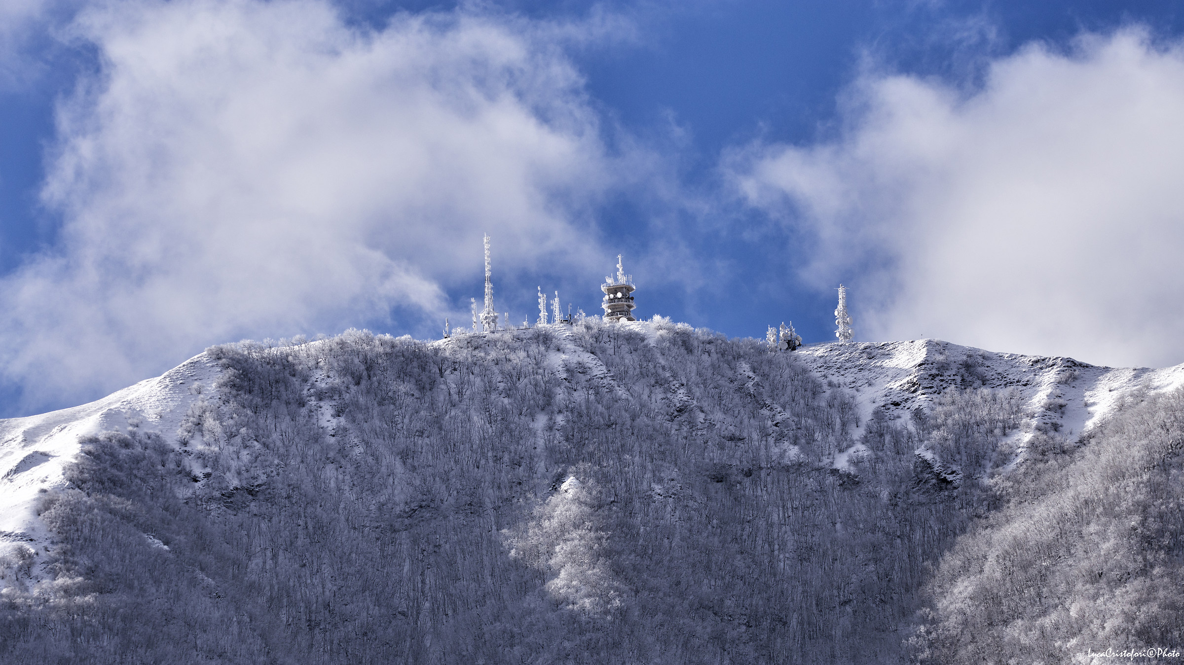 Snow-covered repeaters
