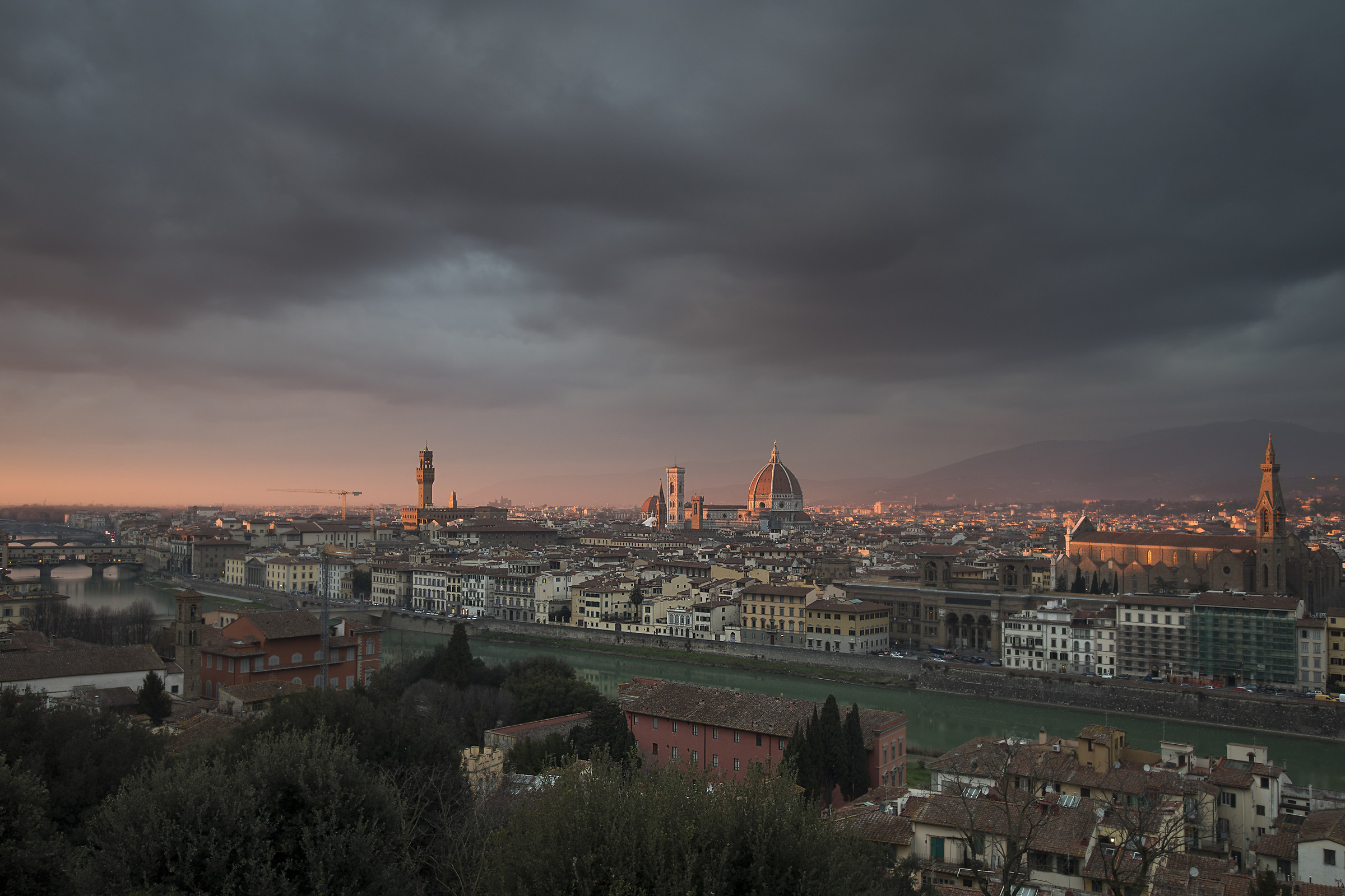 Uncertain time on Florence