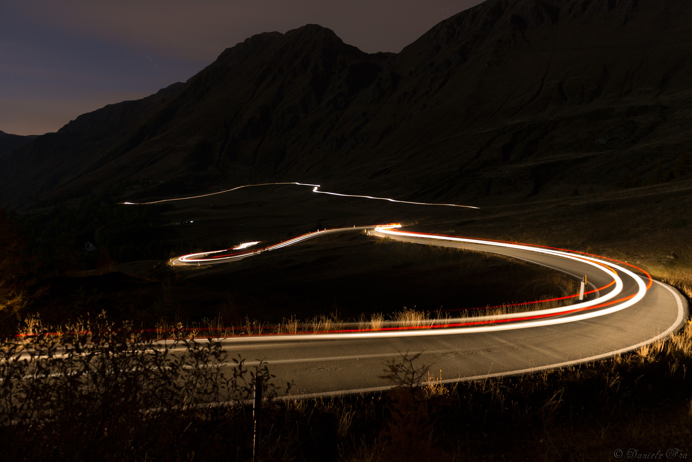 Light Painting al Pian dell'Alpe