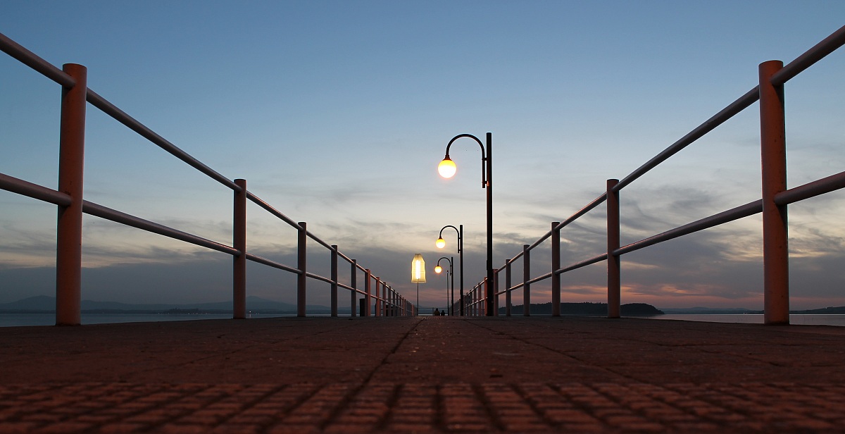 from the wharf passignano