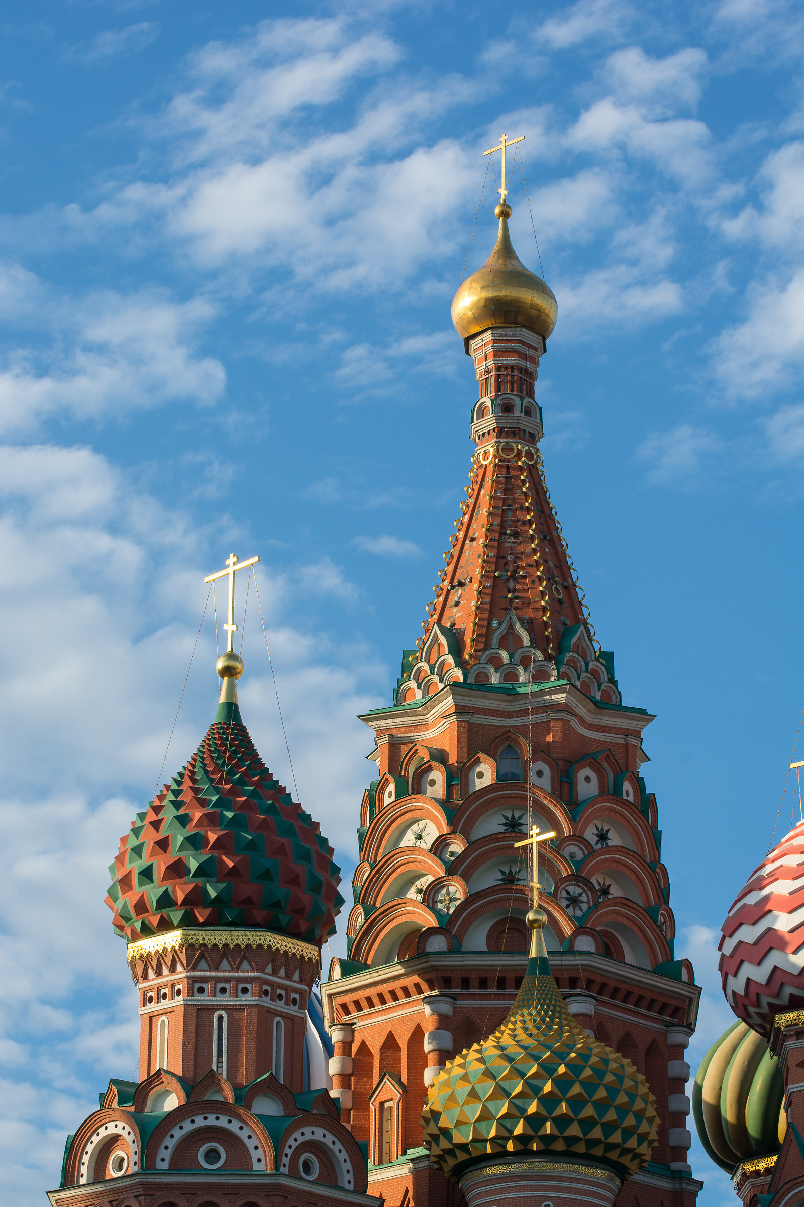 Afternoon sun on Saint Basil's Cathedral