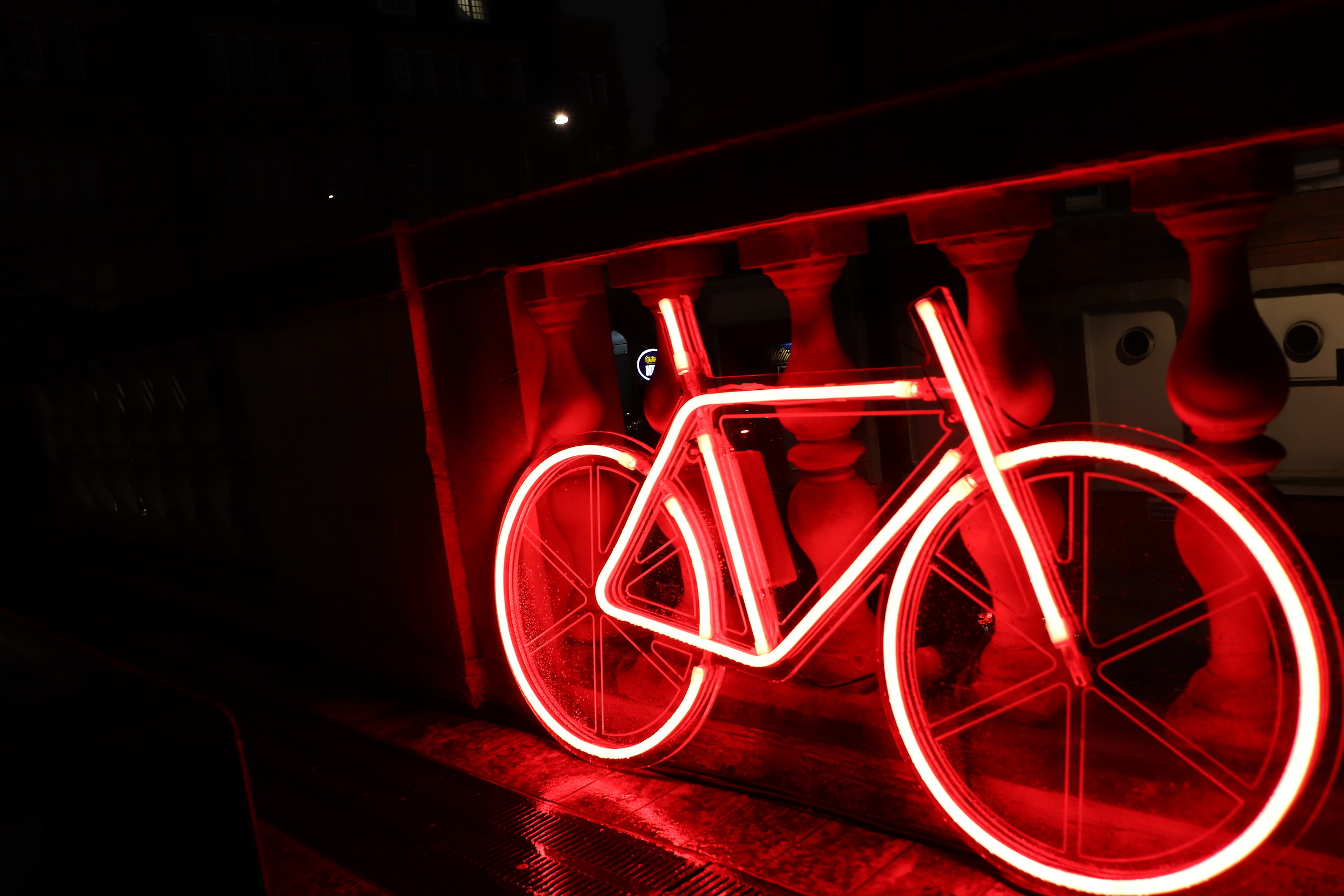 Red light bicycle