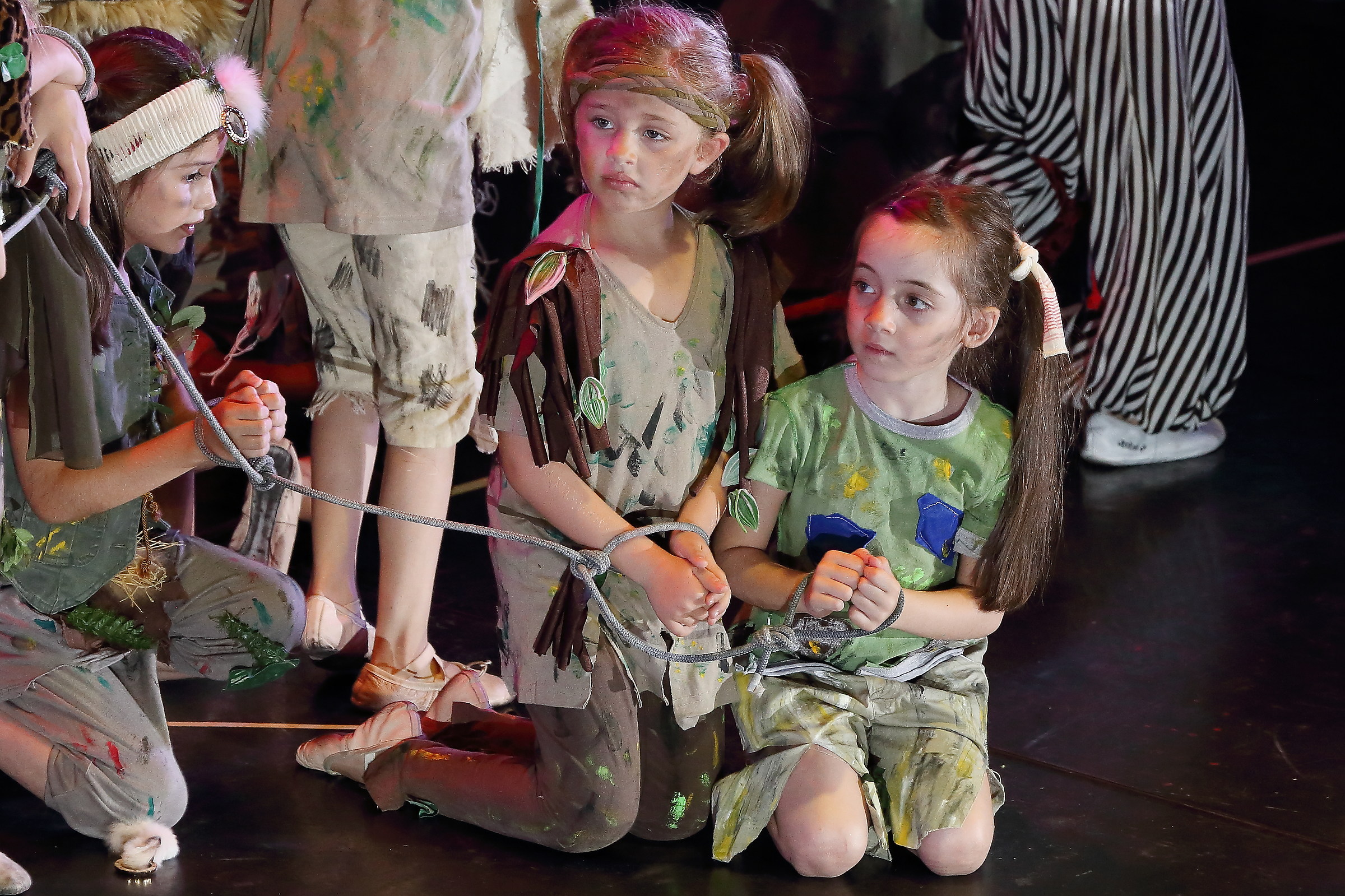 Bimbi sperduti in "Peter Pan" sensazione di Paura