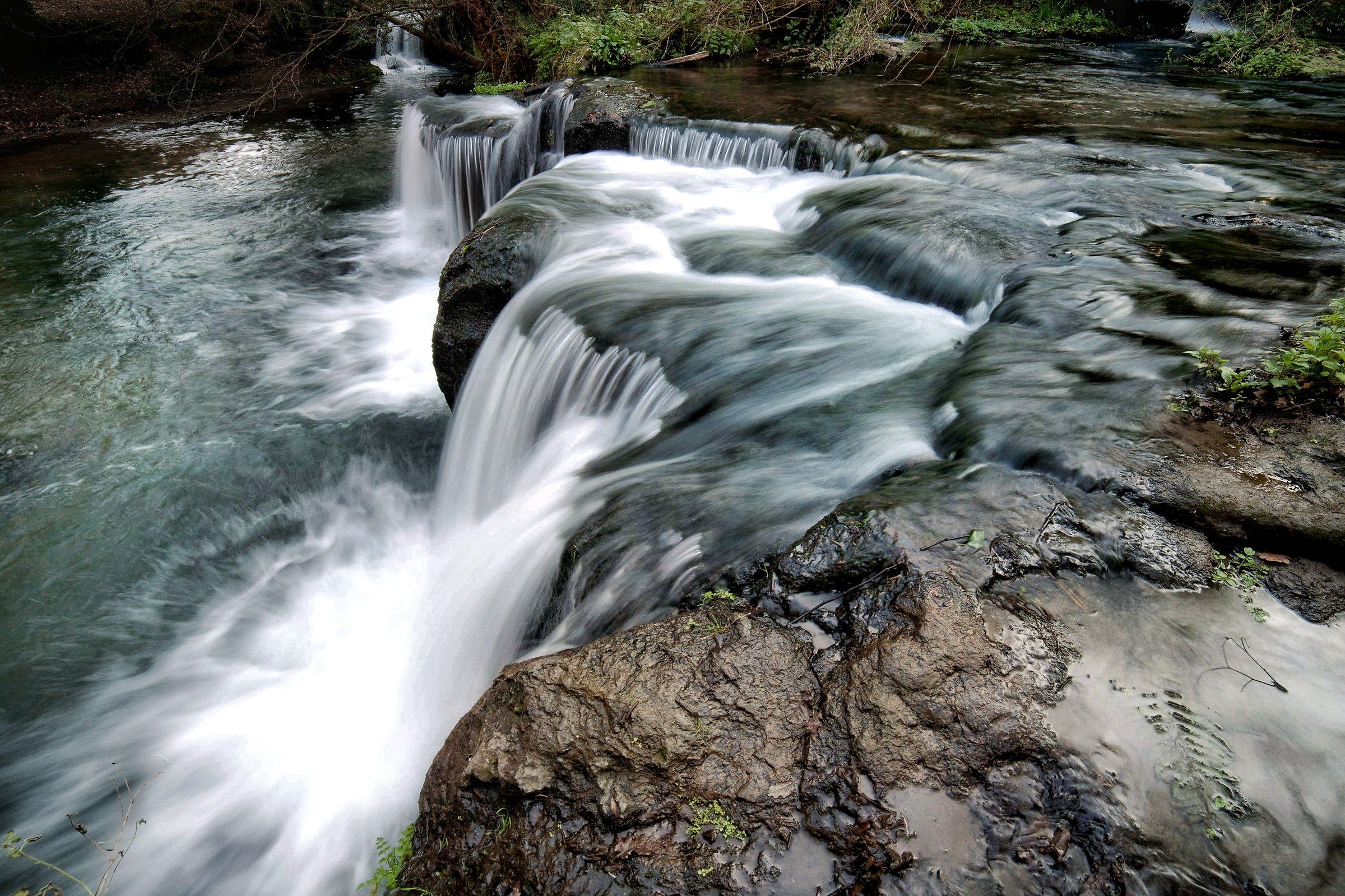 Monte Gelato waterfalls